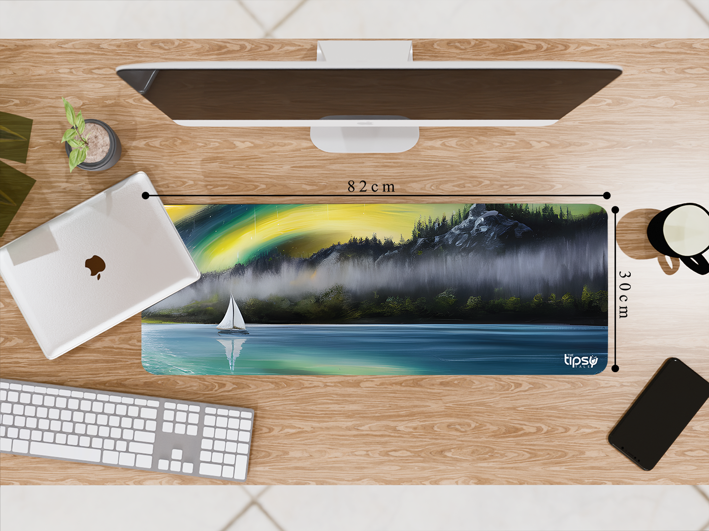 "Nature At Best" Gaming Mousepad – Elevate Your Gaming Experience