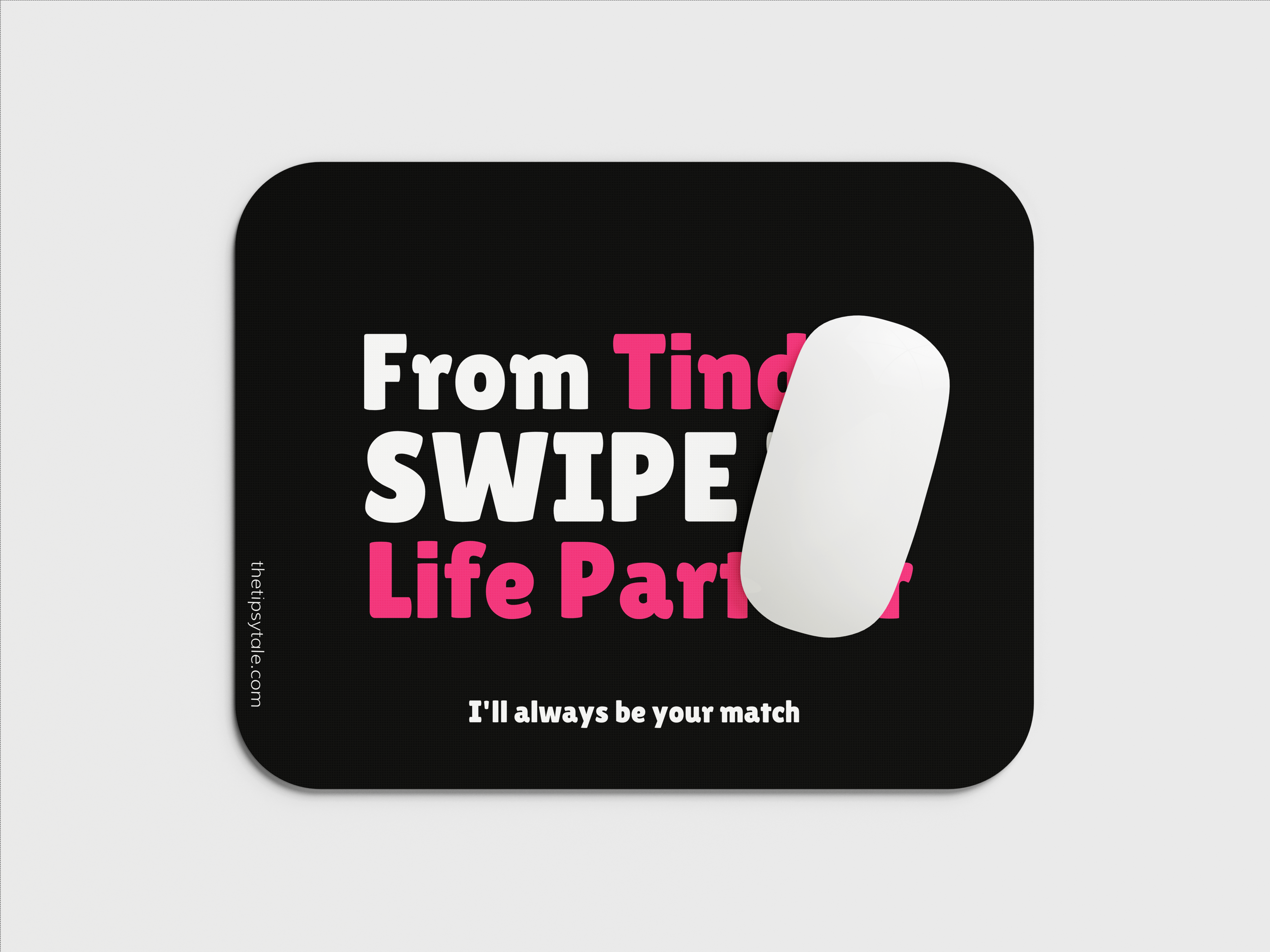 "TINDER: IGNITE YOUR SPARK" Mousepad: Valentine Special Edition