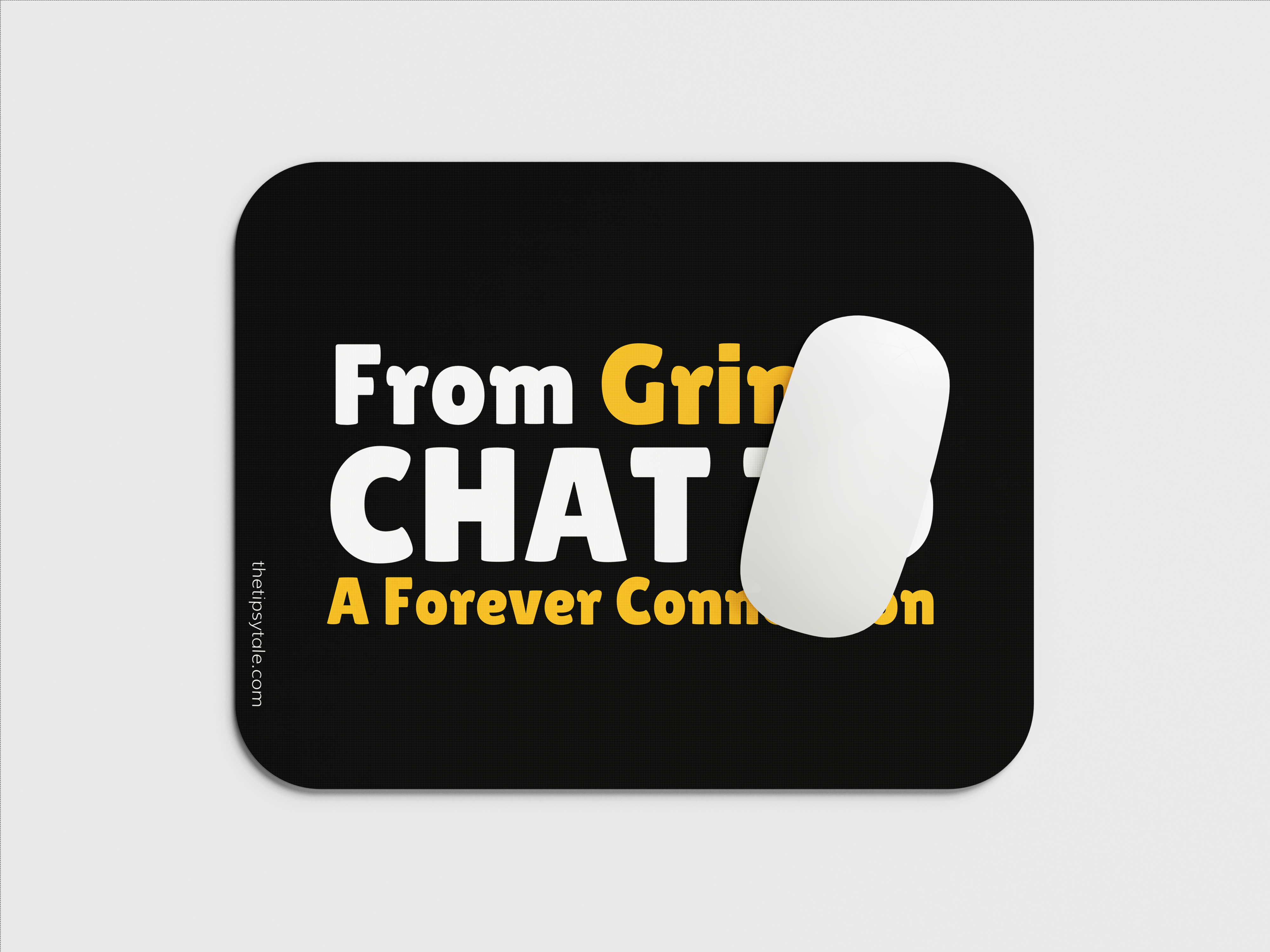 "GRINDR: WHERE CONNECTION BEGINS" Valentine Special Edition Mousepad