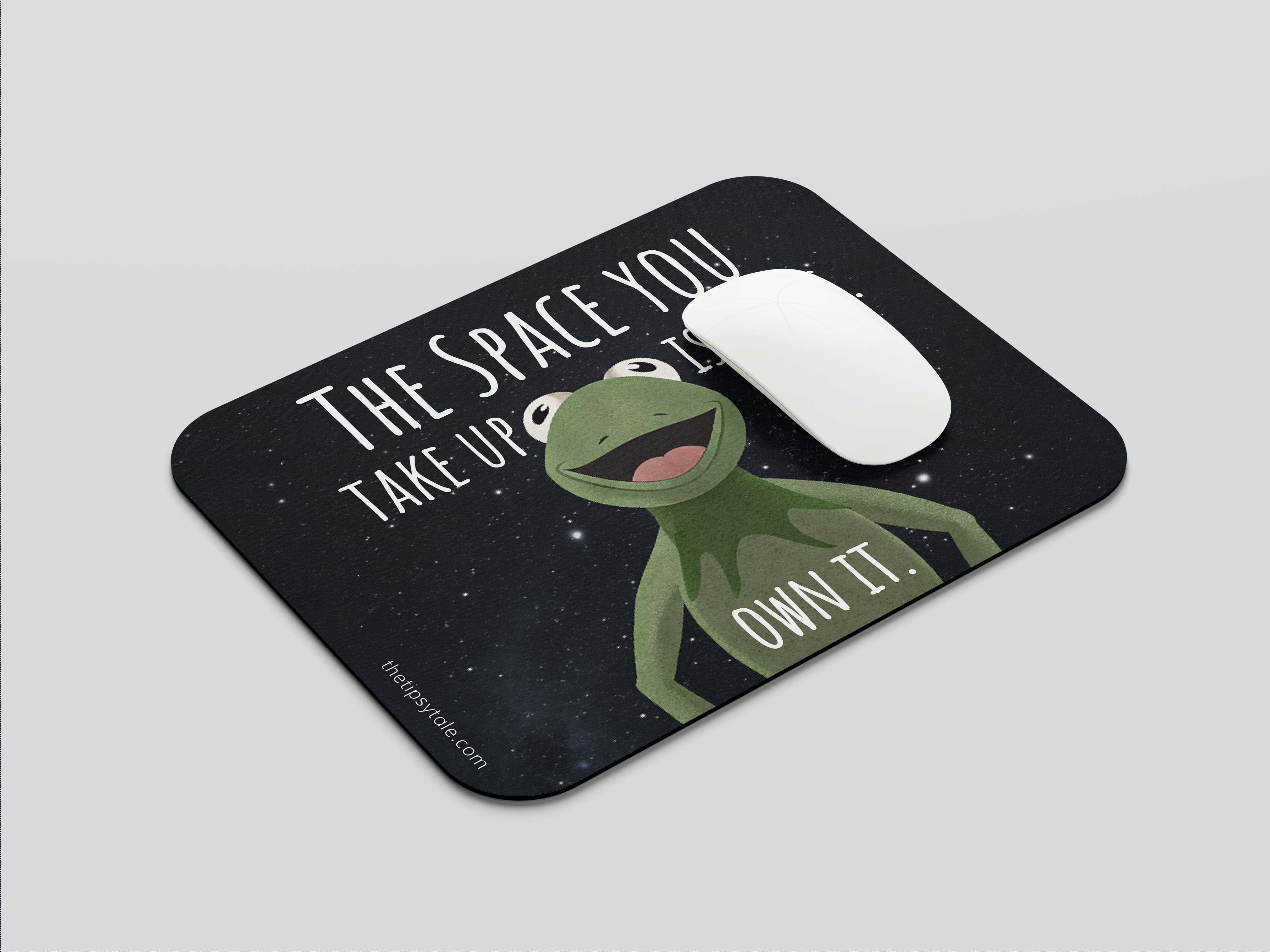 Leap Towards the space you want to Own Just like a मेंढक!: MousePad