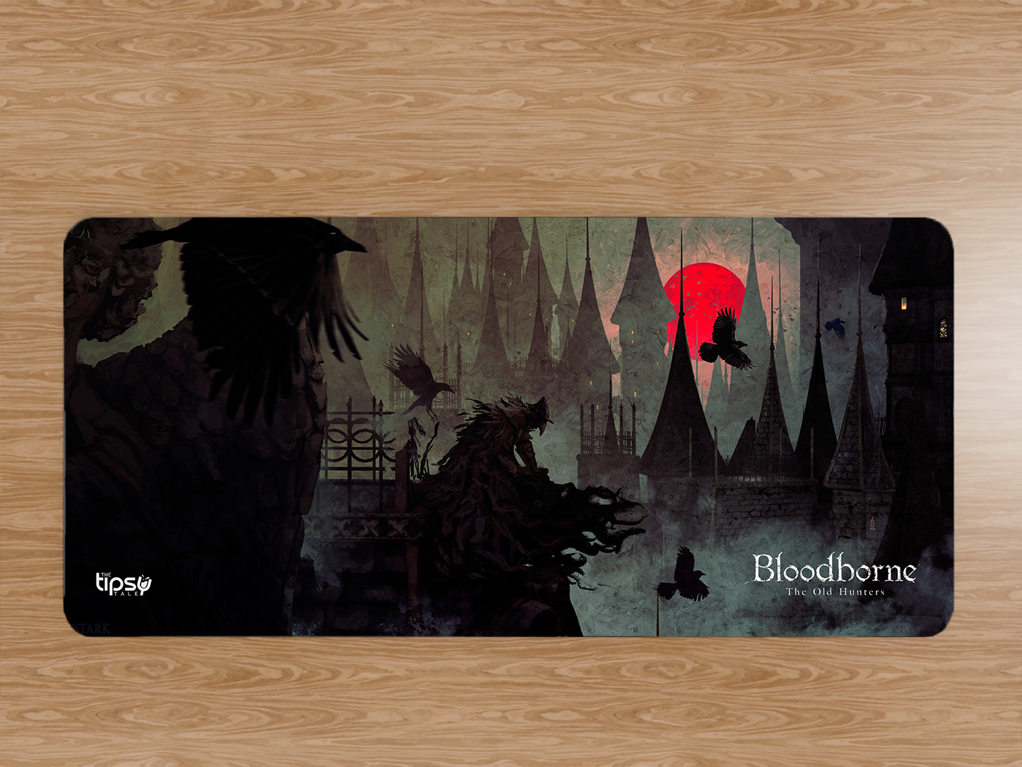 "BLOODBORNE THE OLD HUNTERS GAMING" Gaming Mousepad- Elevate Your Gaming Experience