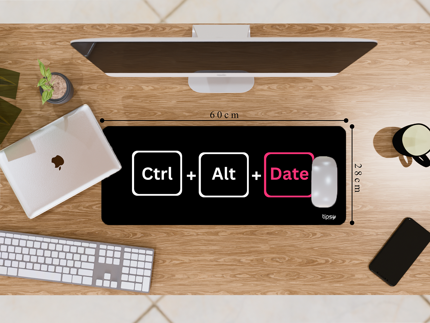 "CTRL  + ALT + DATE"– Valentine’s Special Edition Mousepad