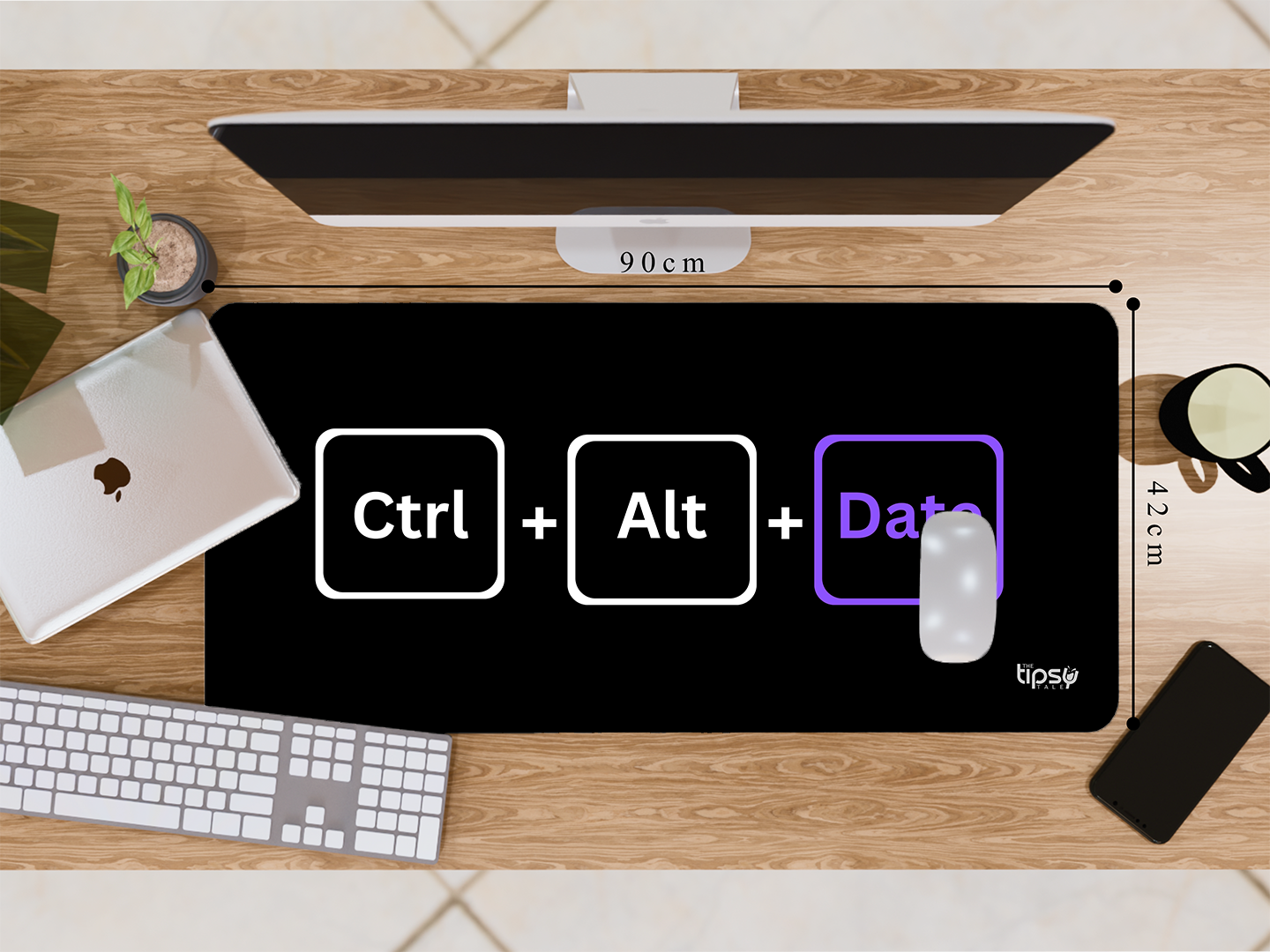 "CTRL  + ALT + DATE"– Valentine’s Special Edition Mousepad