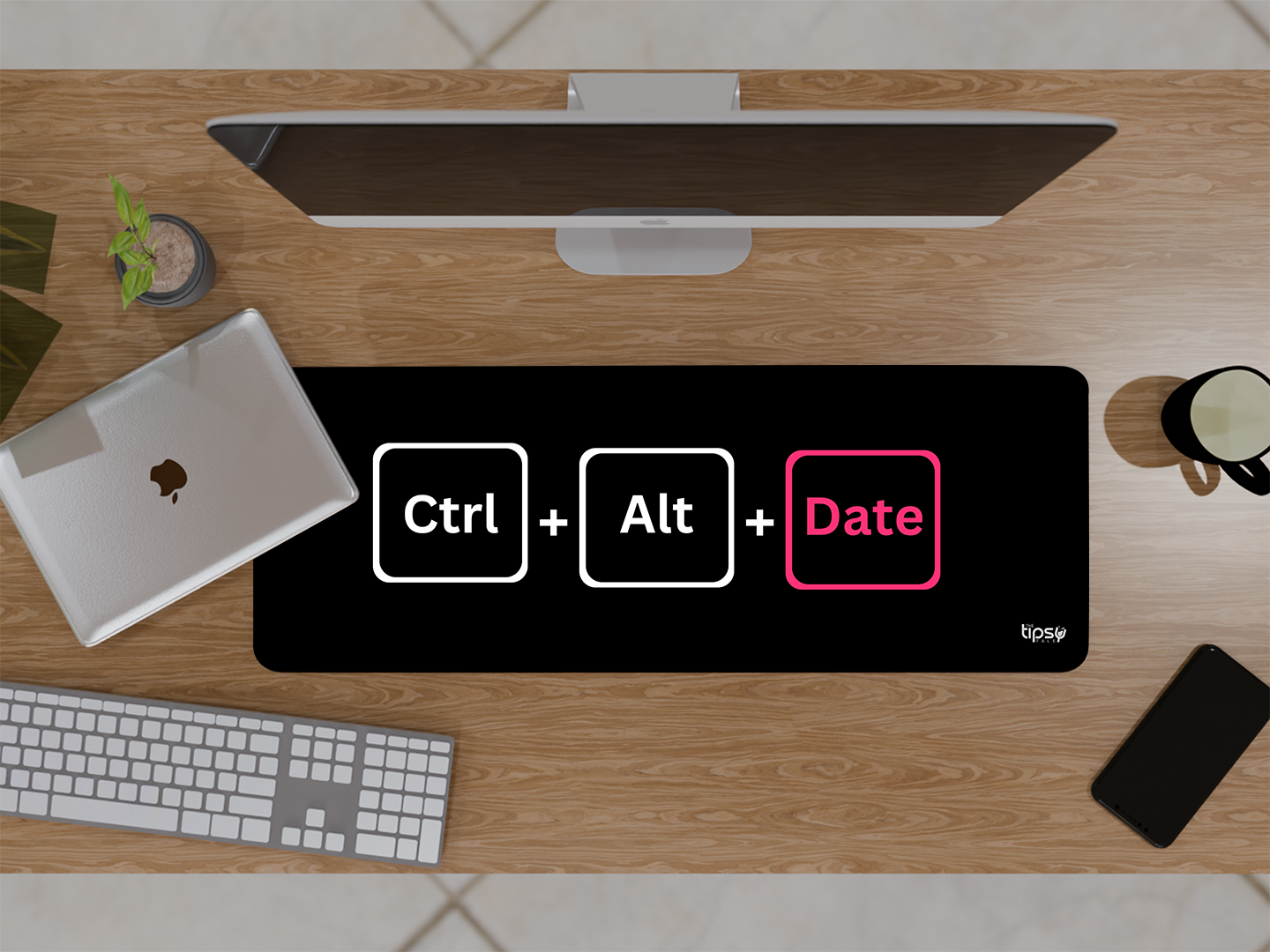 "CTRL  + ALT + DATE"– Valentine’s Special Edition Mousepad