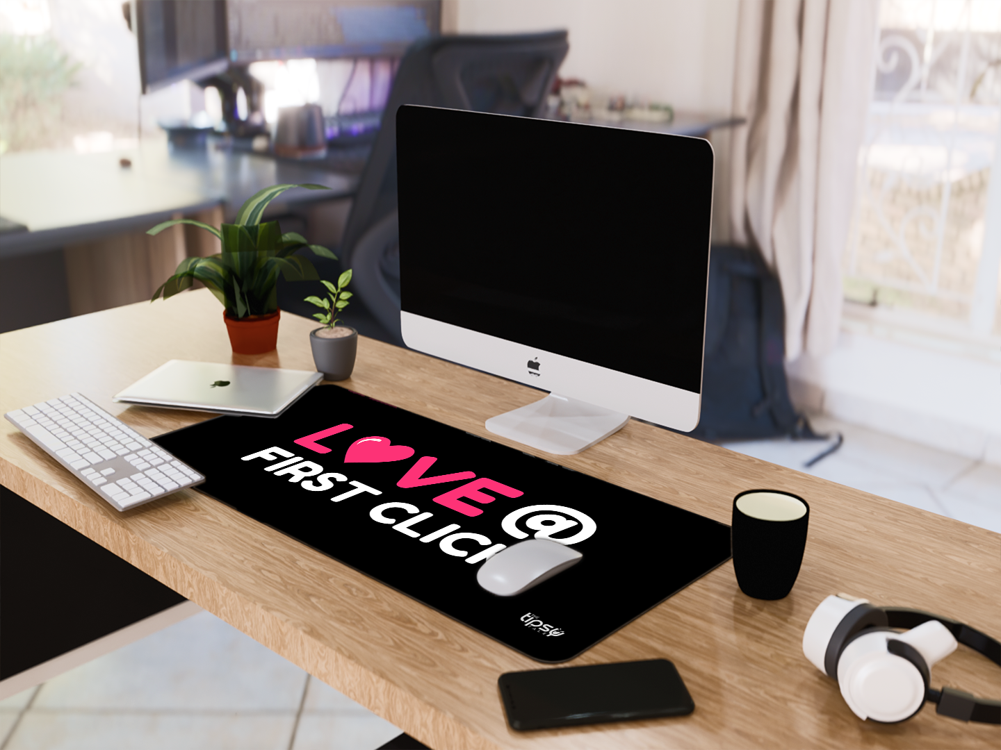 "LOVE @ FIRST CLICK"– Valentine’s Special Edition Mousepad