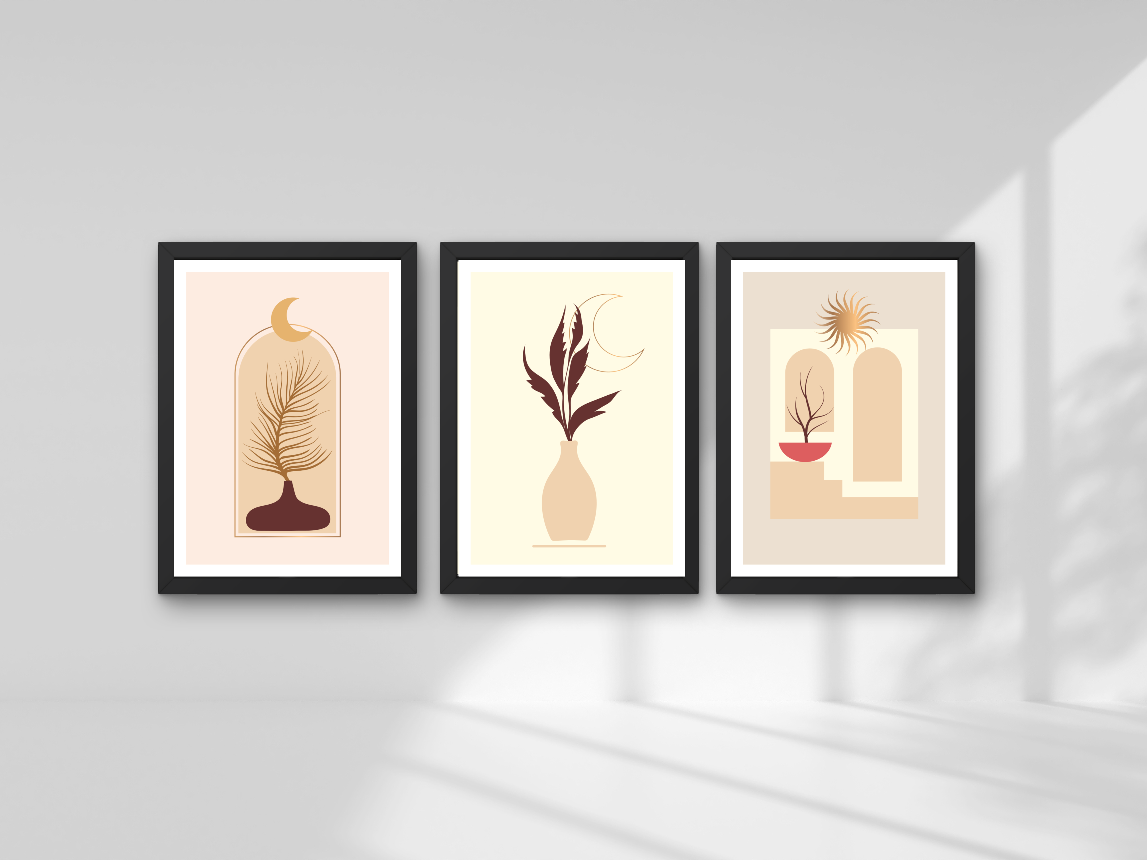 "Appealing Aesthetic" Set of 3 Posters – Add a Touch of Personality to Your Space