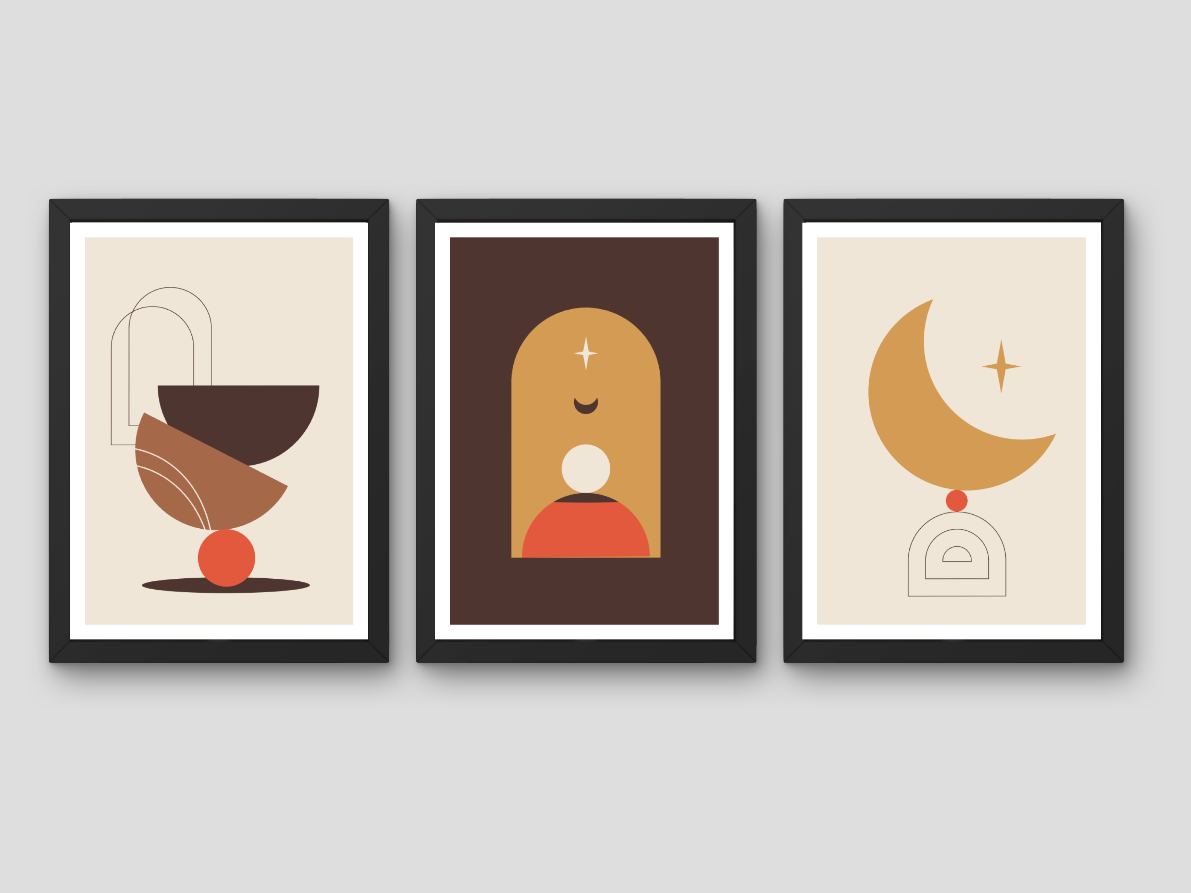 "Eye Candy" Set of 3 Posters – Add a Touch of Personality to Your Space