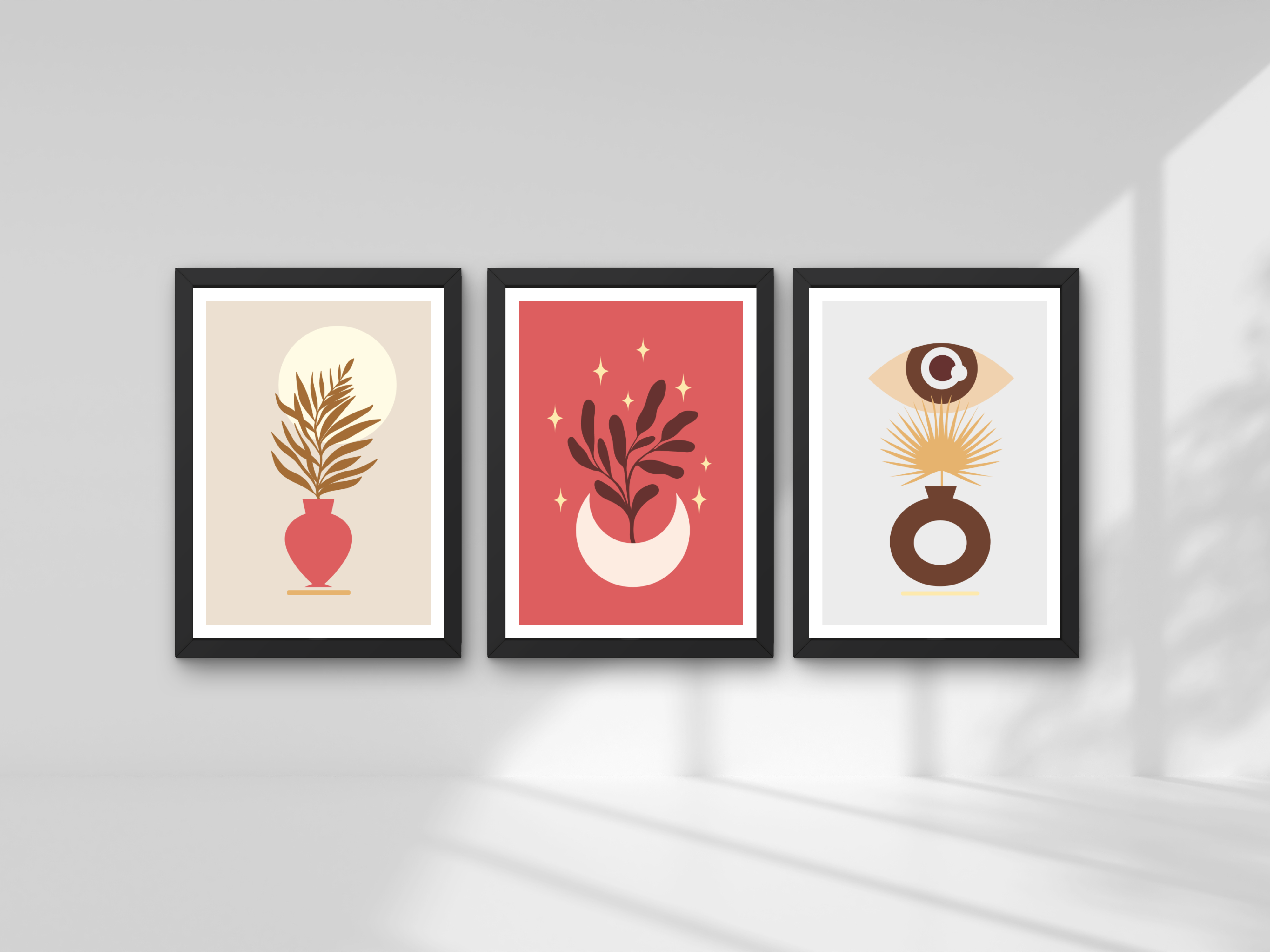 "Visually Stunning" Set of 3 Posters – Add a Touch of Personality to Your Space