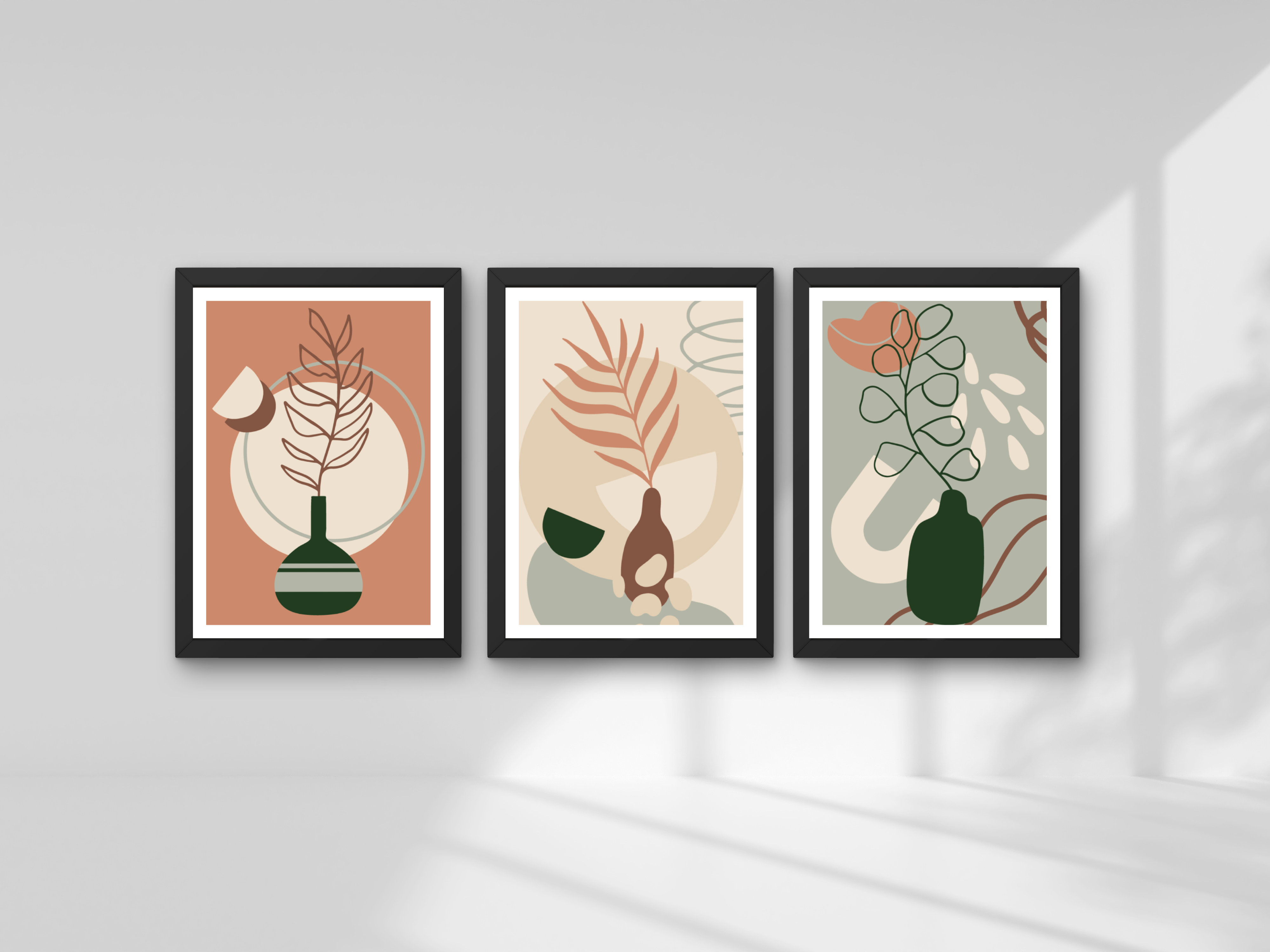 "Panoramic Paradise" Set of 3 Posters – Add a Touch of Personality to Your Space