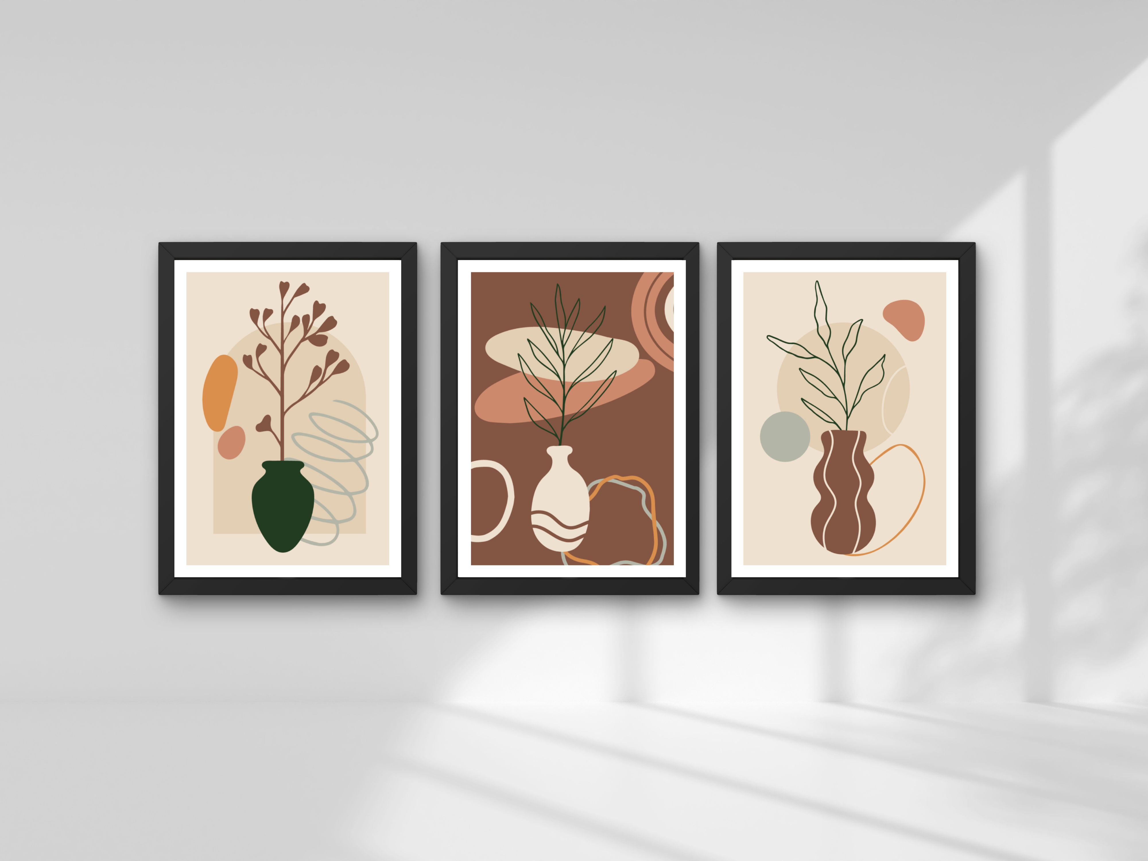 "Picture Perfect Vase" Set of 3 Posters – Add a Touch of Personality to Your Space