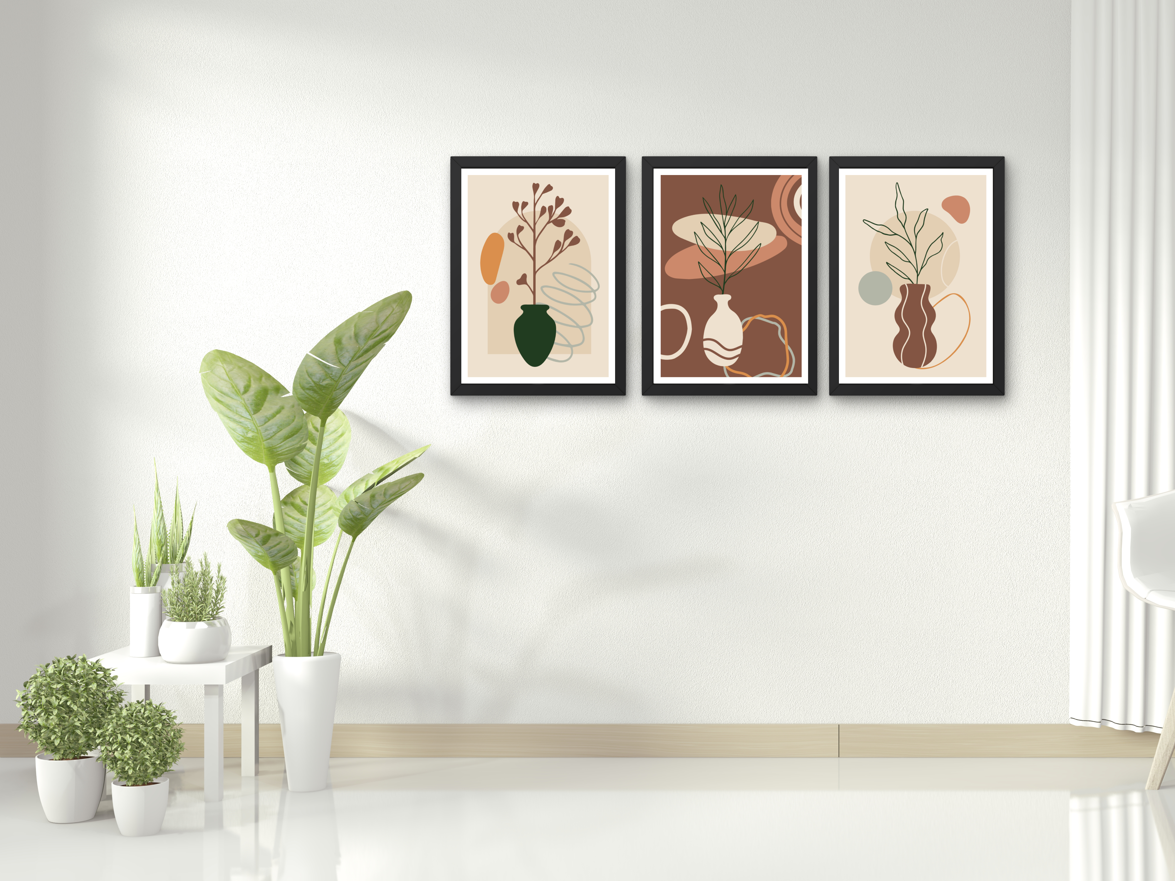 "Picture Perfect Vase" Set of 3 Posters – Add a Touch of Personality to Your Space