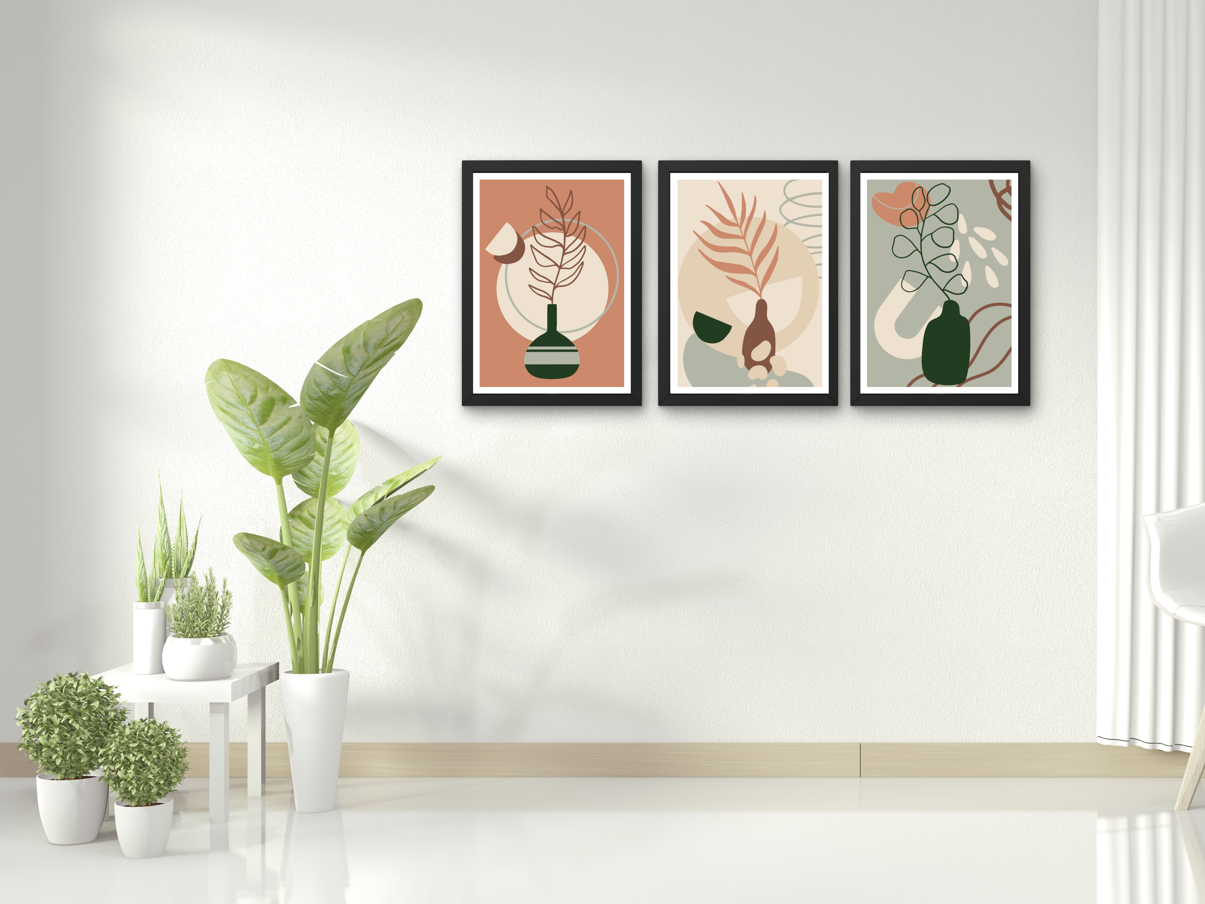 "Panoramic Paradise" Set of 3 Posters – Add a Touch of Personality to Your Space