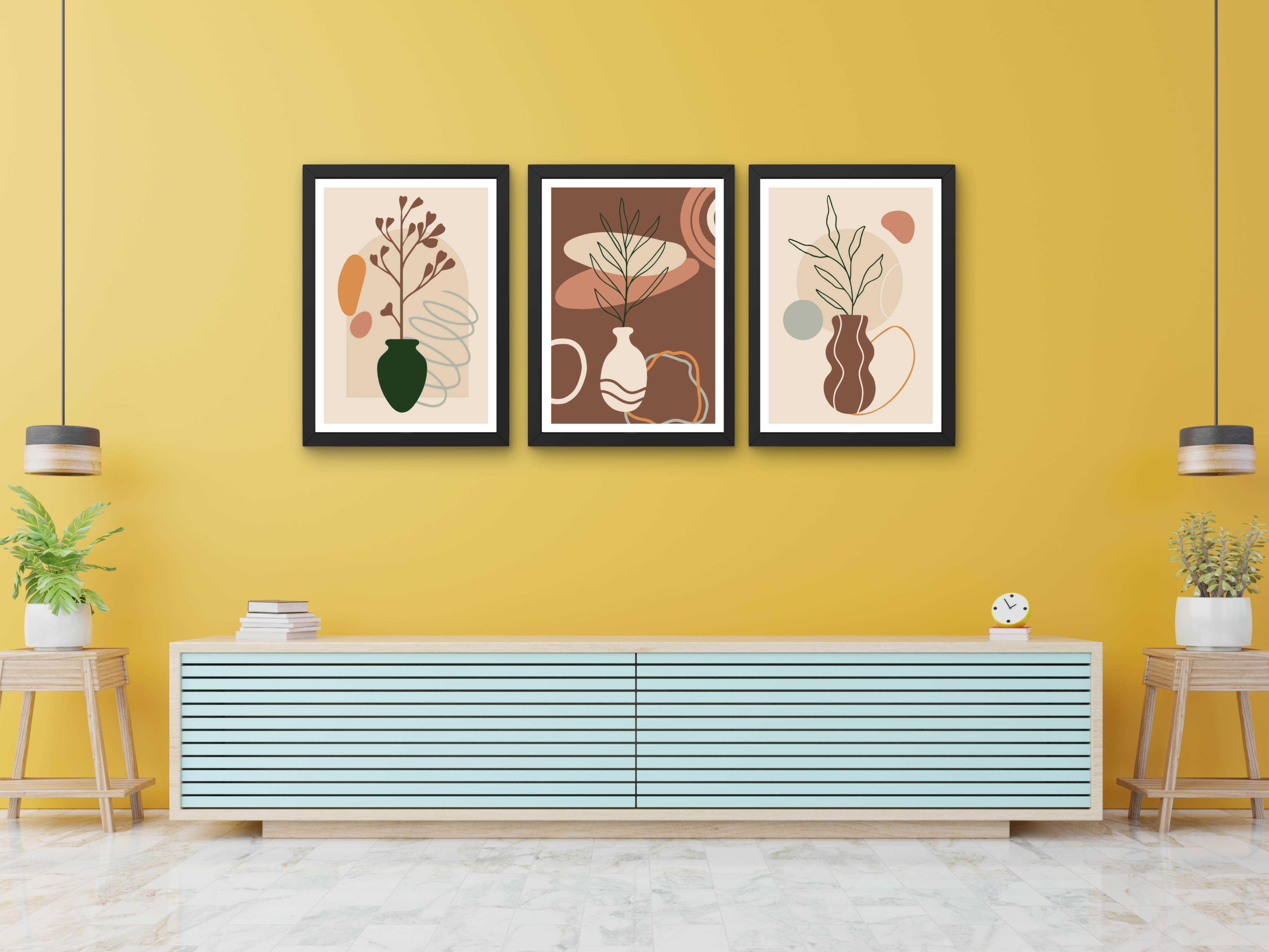 "Picture Perfect Vase" Set of 3 Posters – Add a Touch of Personality to Your Space