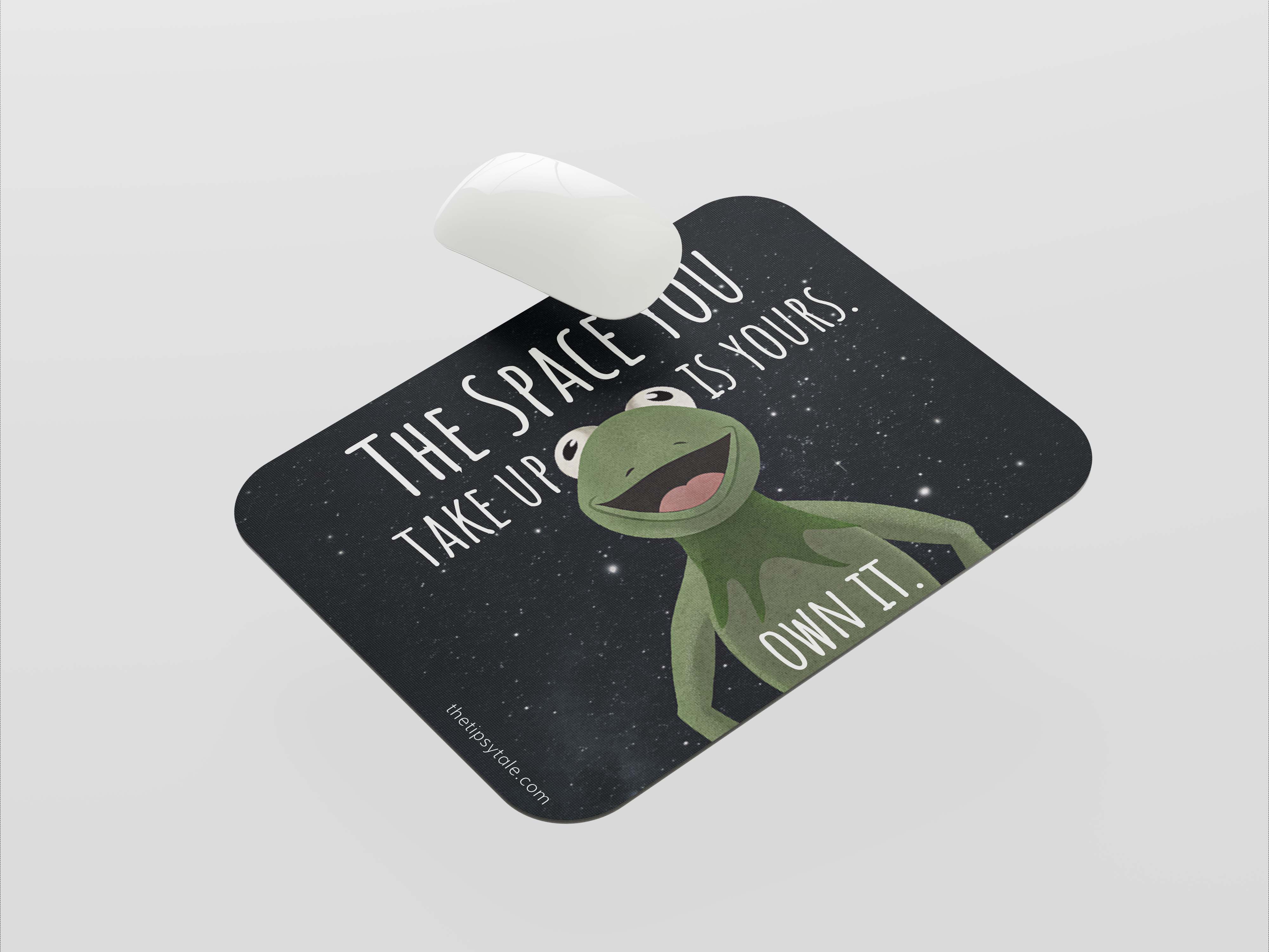 Leap Towards the space you want to Own Just like a मेंढक!: MousePad
