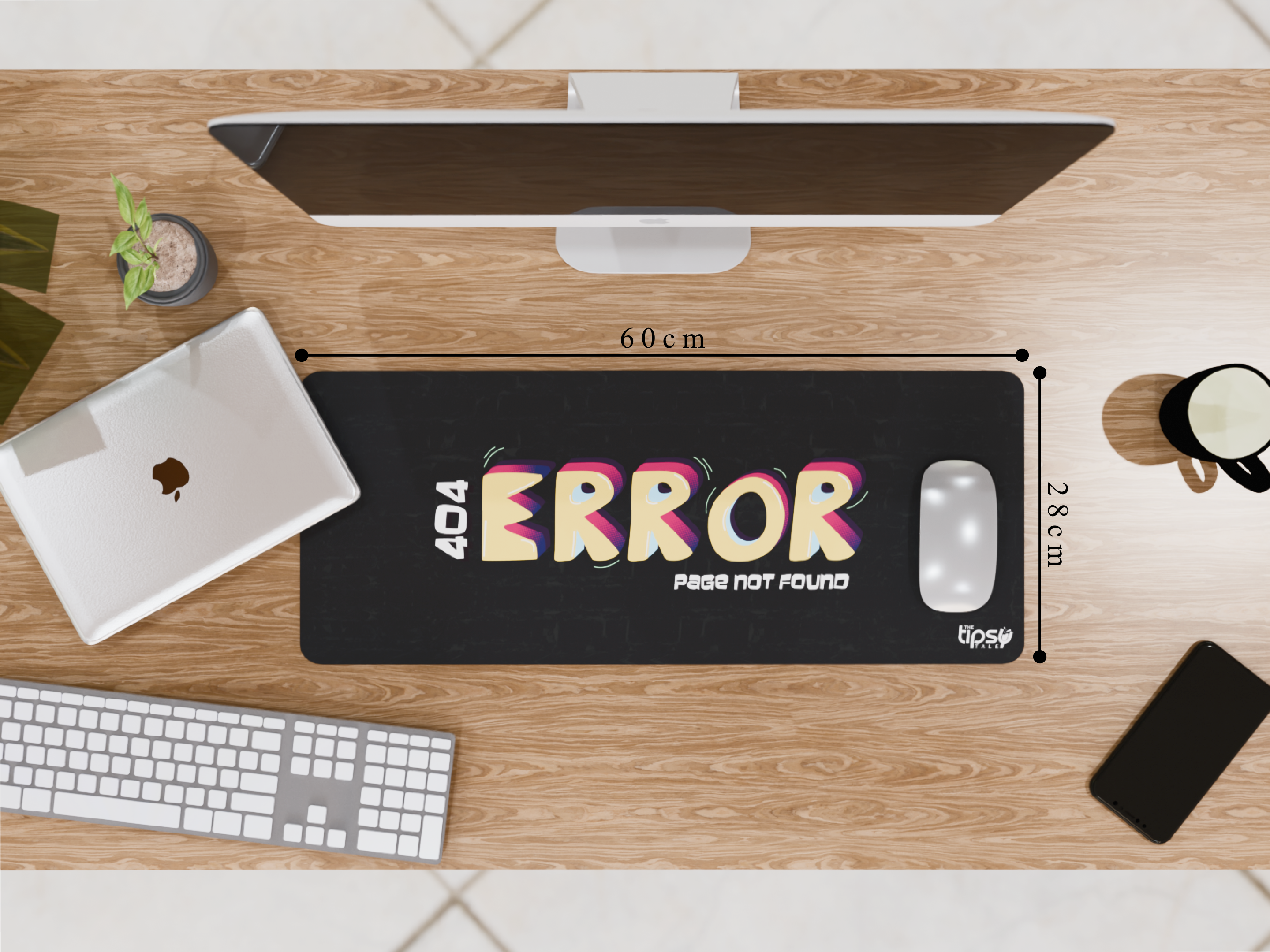 "404 Error" Gaming Mousepad – Elevate Your Gaming Experience