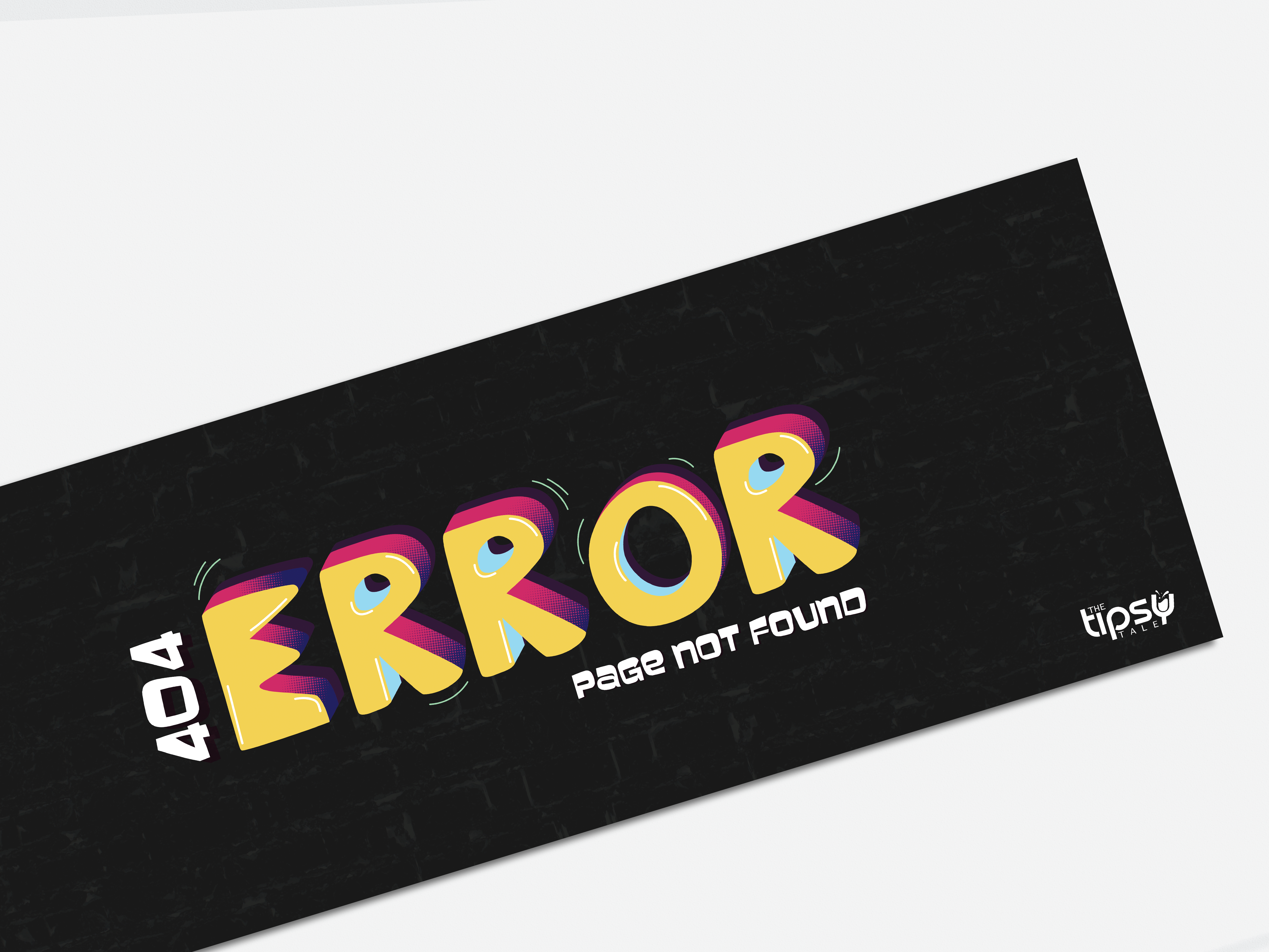 "404 Error" Gaming Mousepad – Elevate Your Gaming Experience