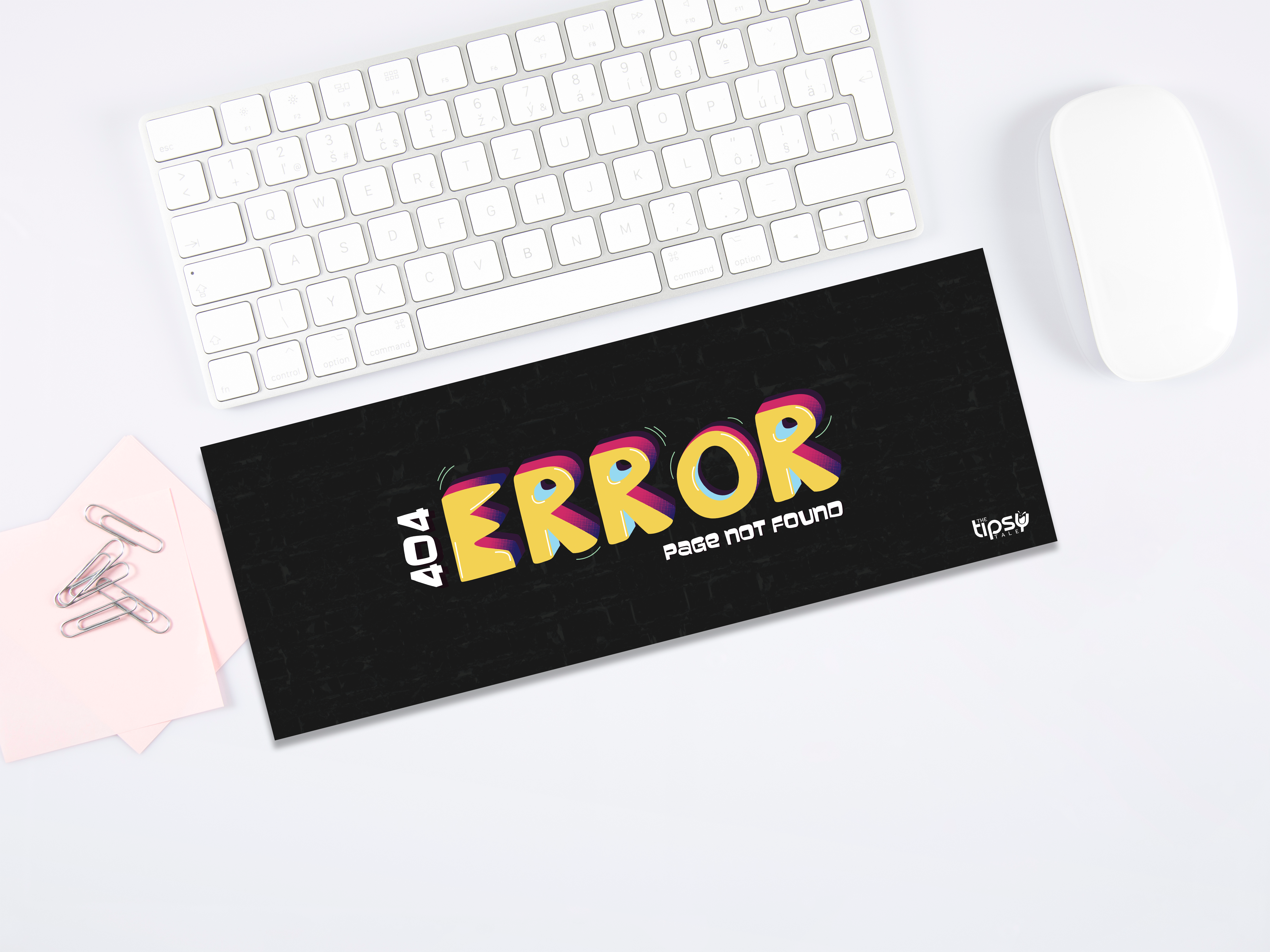 "404 Error" Gaming Mousepad – Elevate Your Gaming Experience