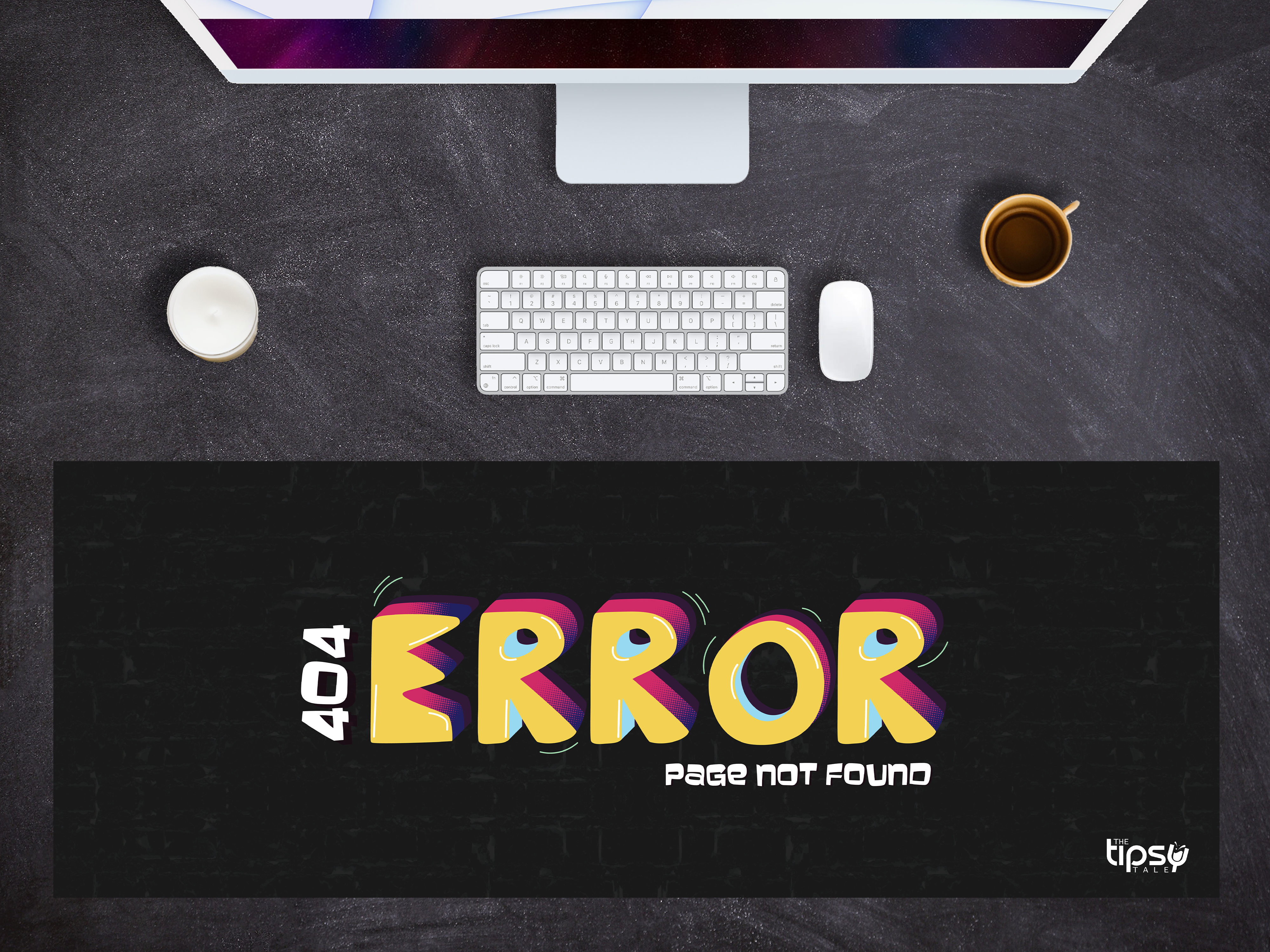 "404 Error" Gaming Mousepad – Elevate Your Gaming Experience