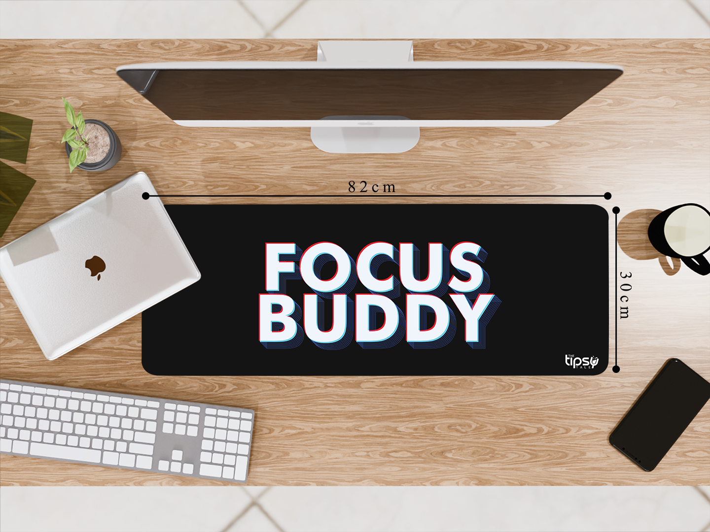 "Focus Buddy" Gaming Mousepad – Elevate Your Gaming Experience