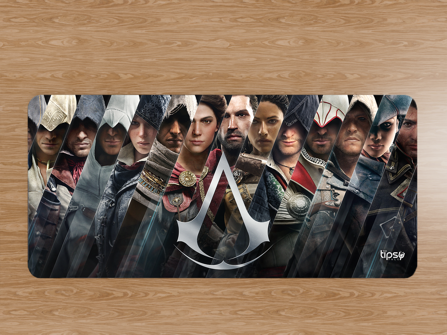 "ASSASIN'S CREED- Game Begins" Gaming Mousepad- Elevate Your Gaming Experience