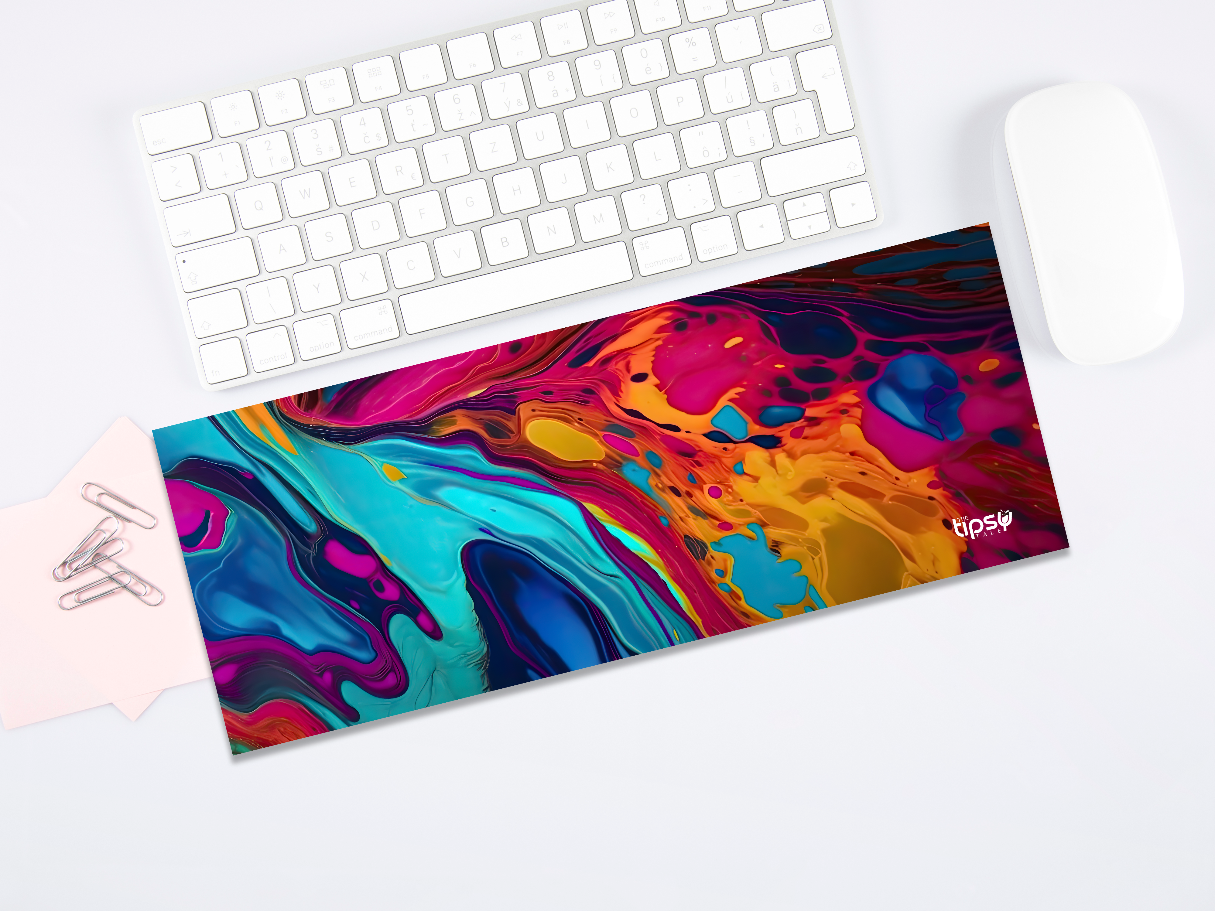 "Splash of Joy" Gaming Mousepad – Elevate Your Gaming Experience