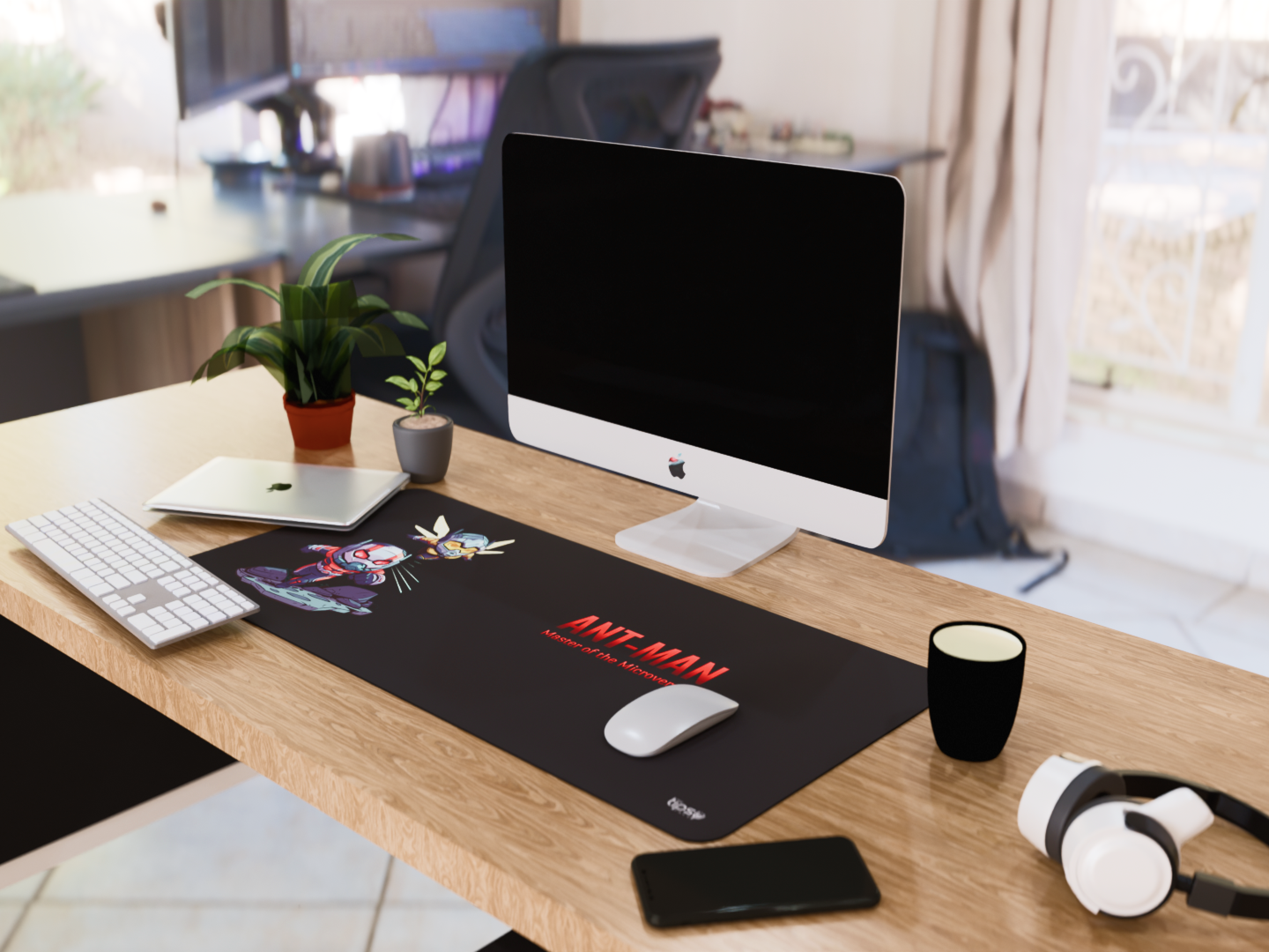 "Ant Man Doodle" Gaming Mousepad – Elevate Your Gaming Experience the Marvel Style