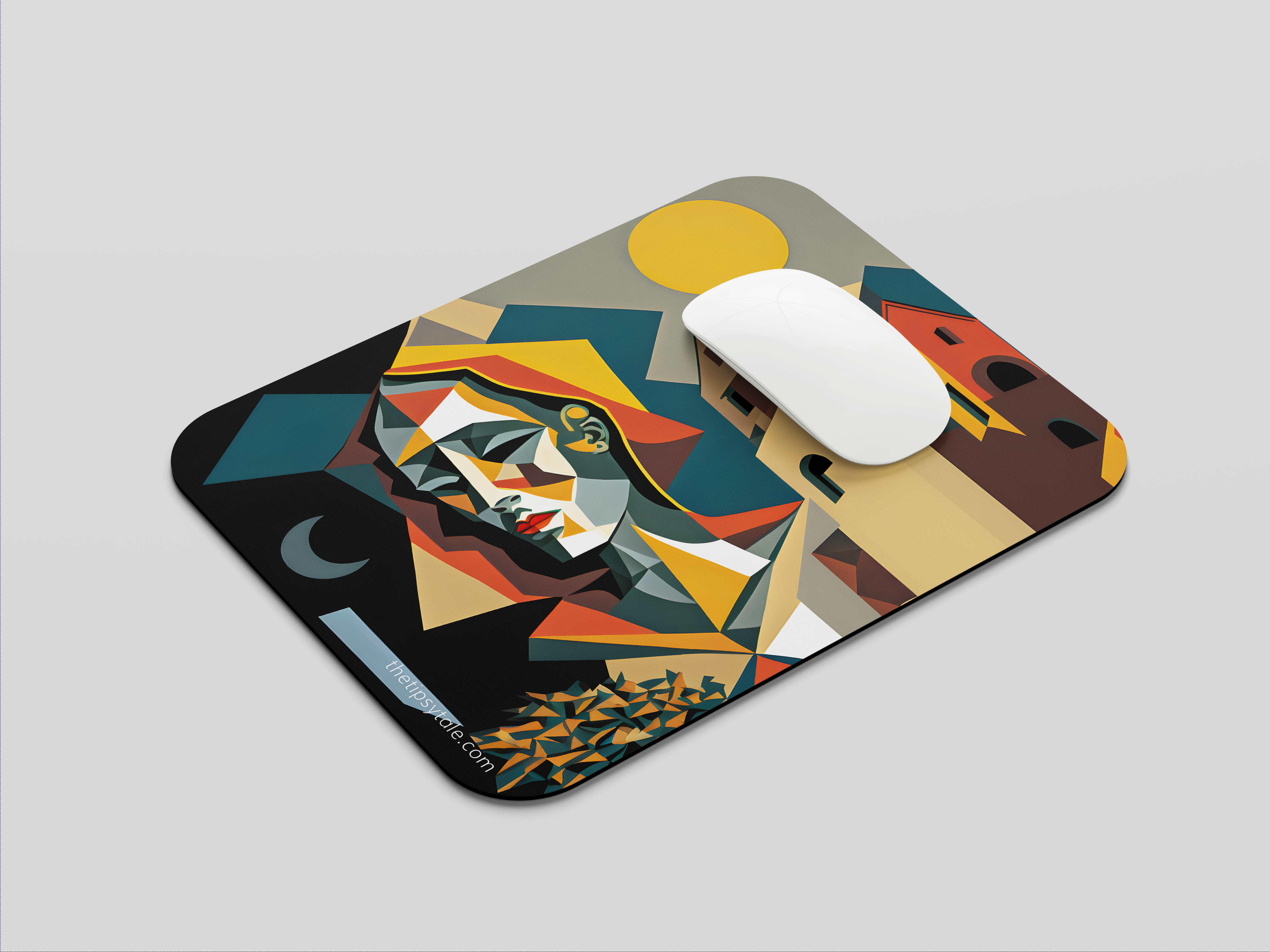 "Quirky Art" Mousepad – Enhance Your Workspace with Style