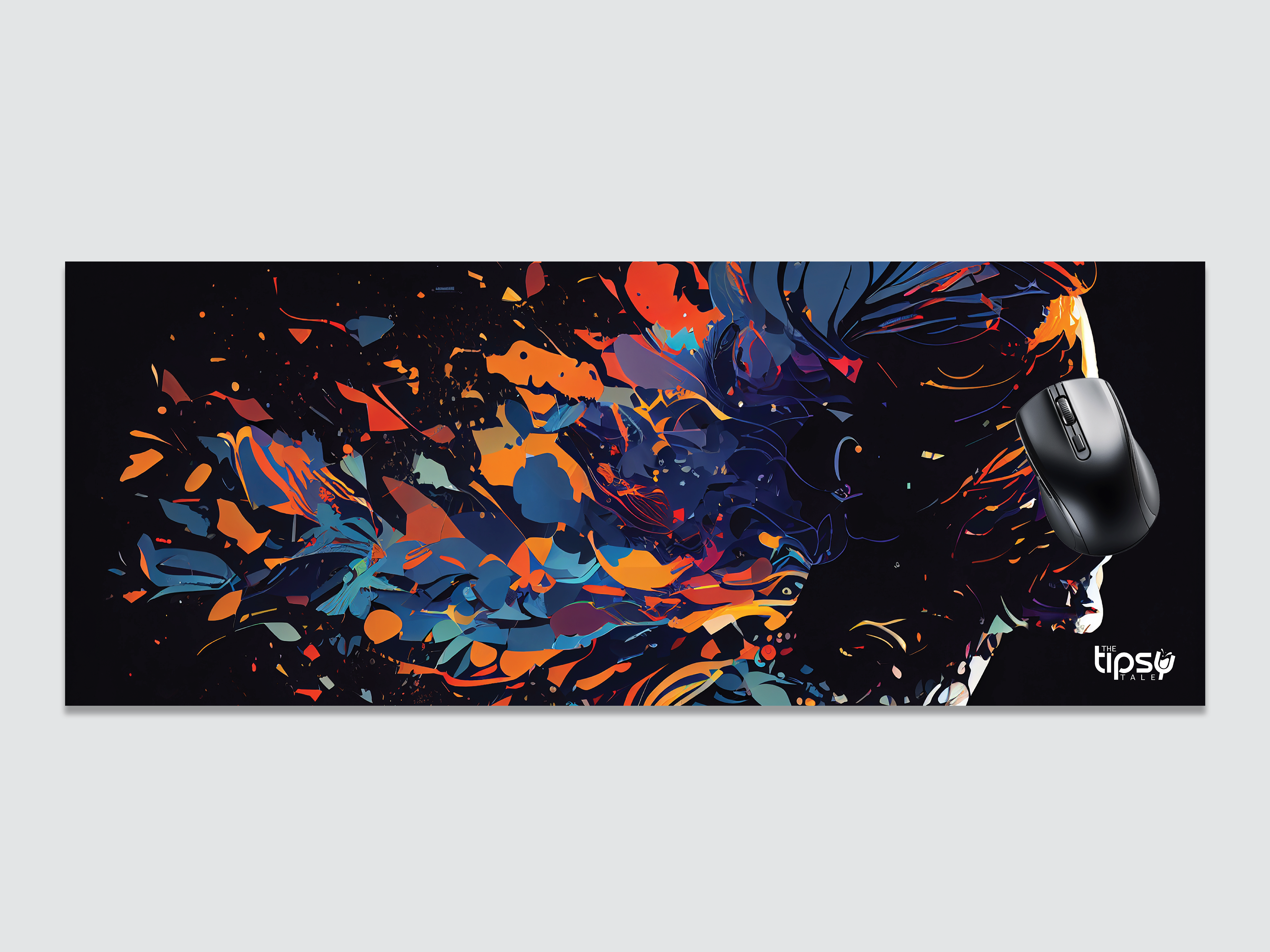 "Splash Aesthetic" Gaming Mousepad – Elevate Your Gaming Experience