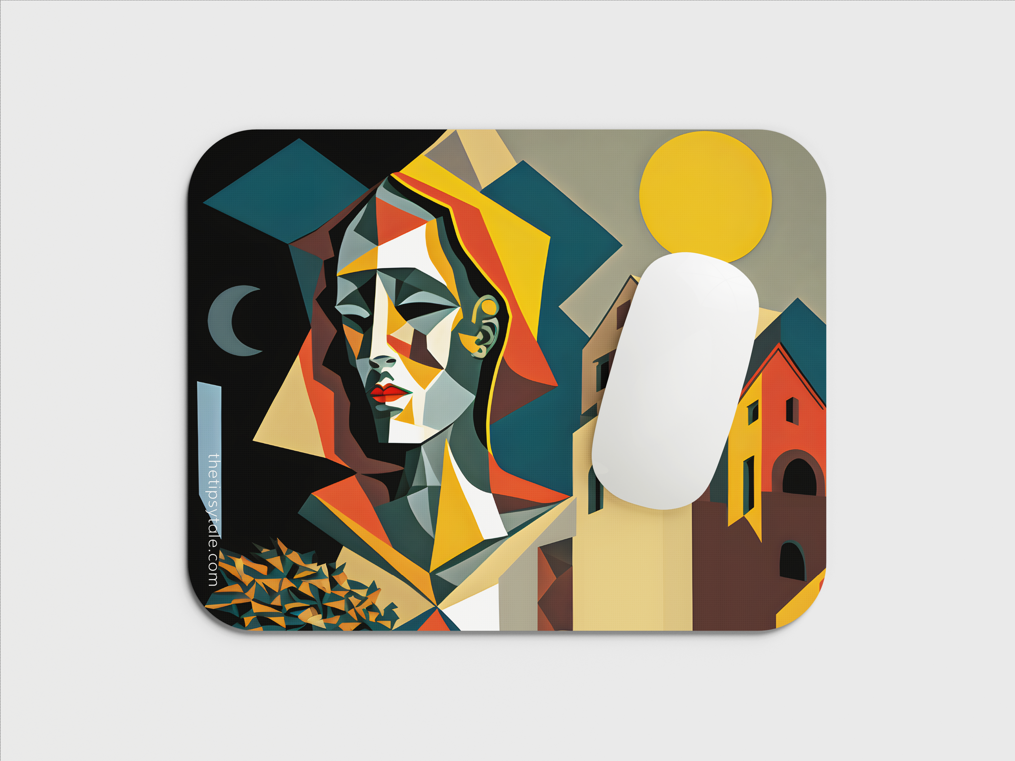 "Quirky Art" Mousepad – Enhance Your Workspace with Style