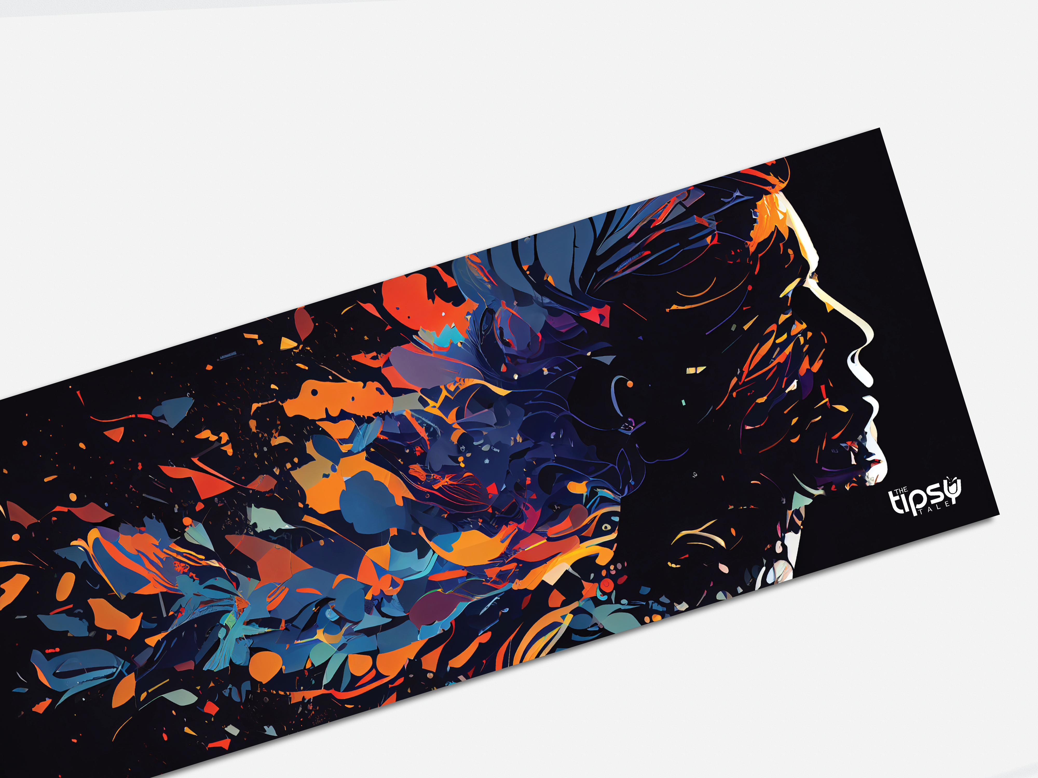 "Splash Aesthetic" Gaming Mousepad – Elevate Your Gaming Experience