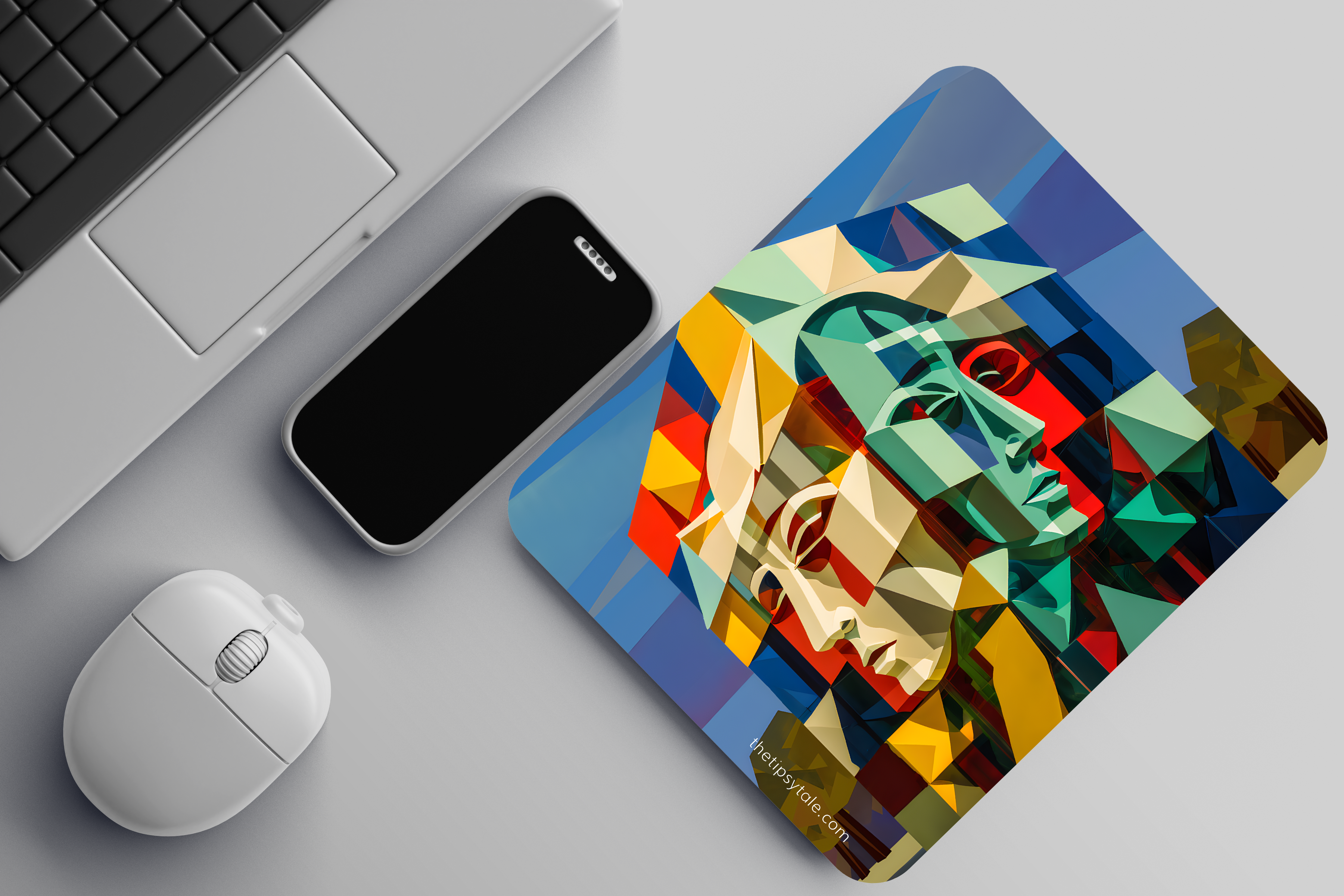 "Box Out Quirkiness" Mousepad – Enhance Your Workspace with Style