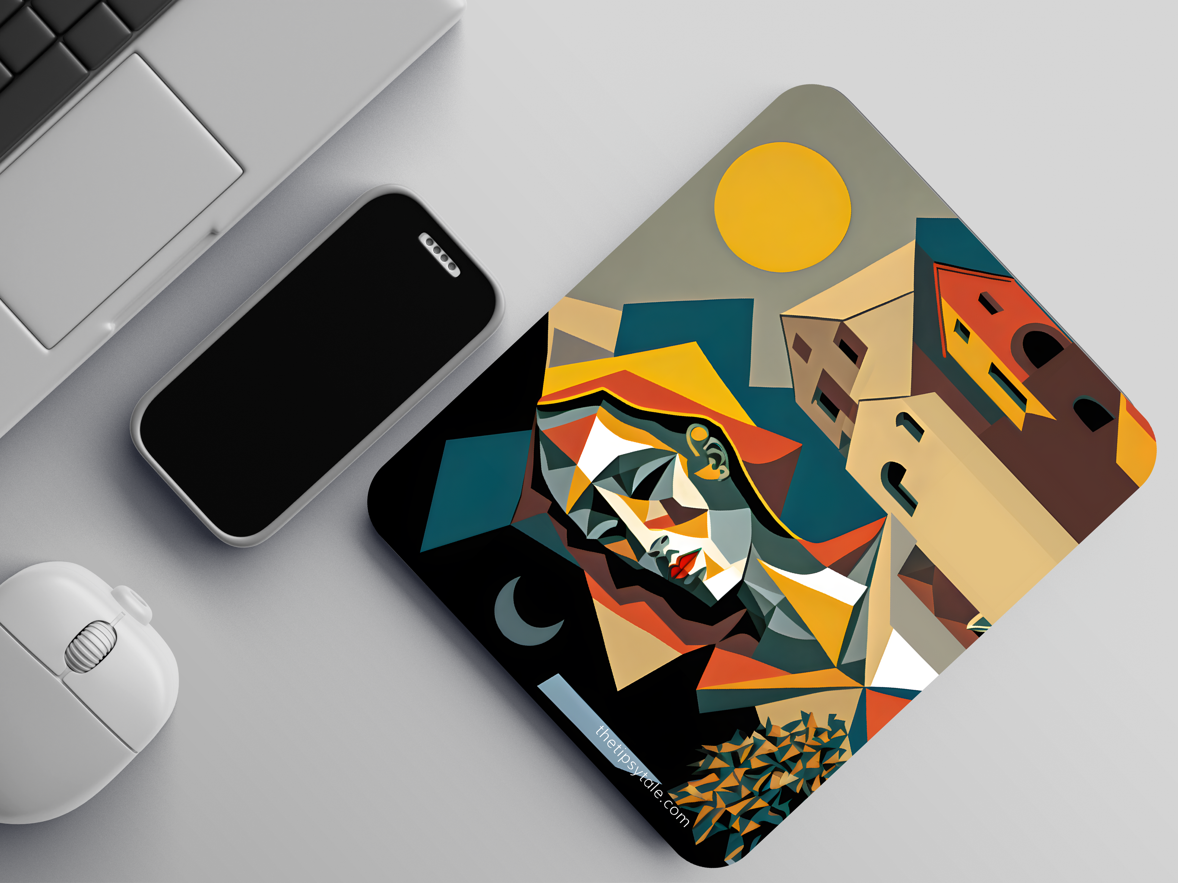 "Quirky Art" Mousepad – Enhance Your Workspace with Style