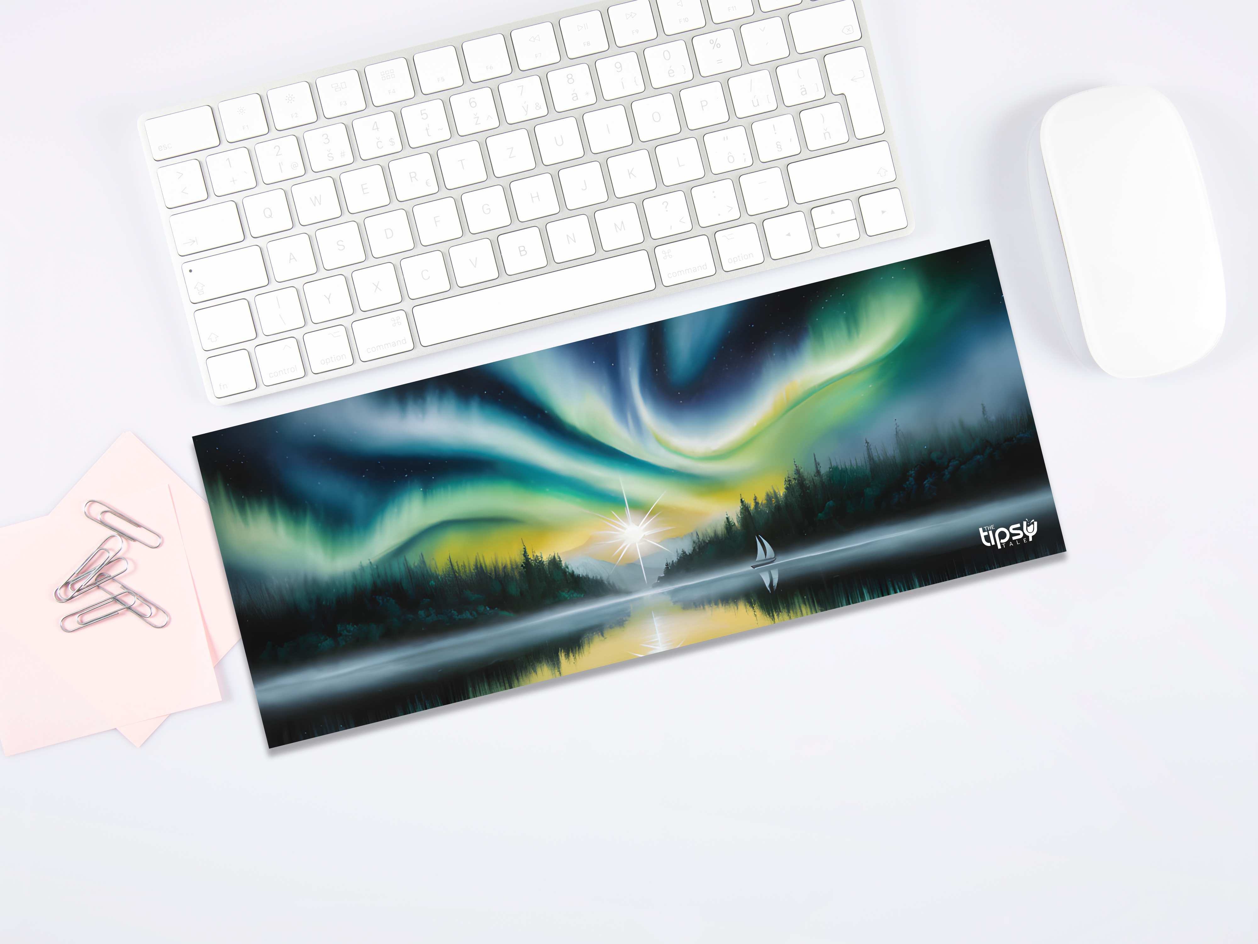 "Auroras" Gaming Mousepad – Elevate Your Gaming Experience