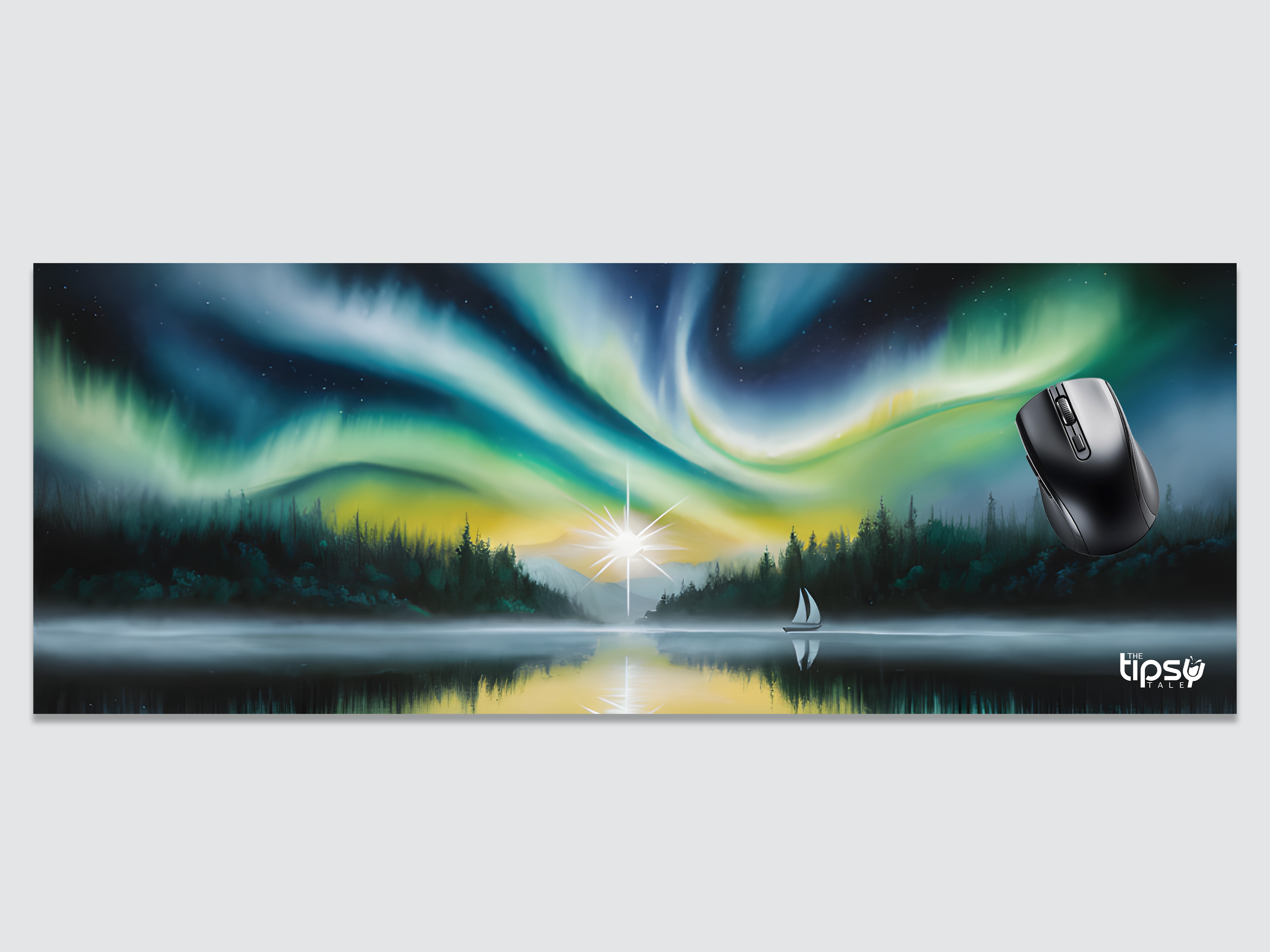 "Auroras" Gaming Mousepad – Elevate Your Gaming Experience