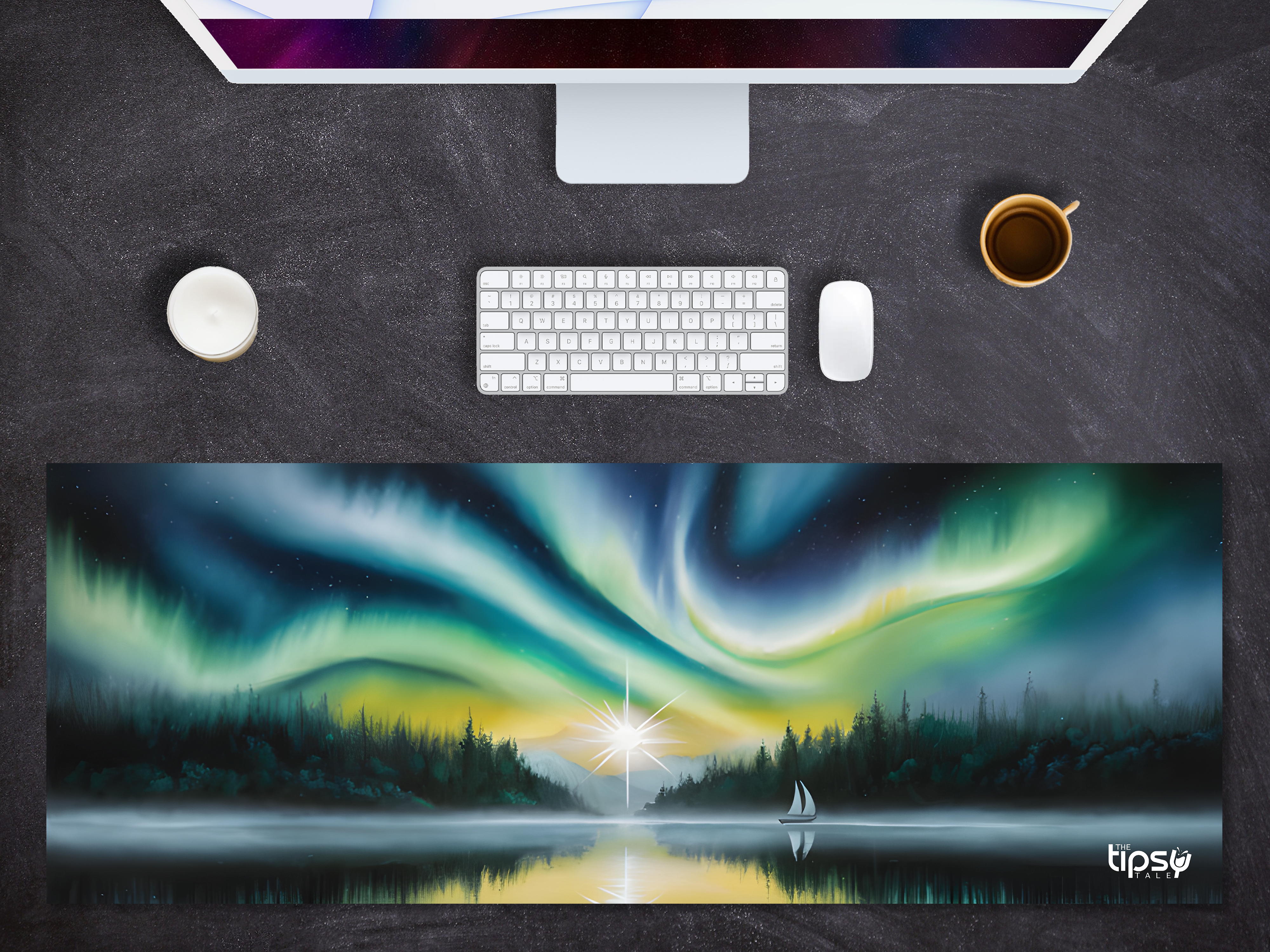 "Auroras" Gaming Mousepad – Elevate Your Gaming Experience