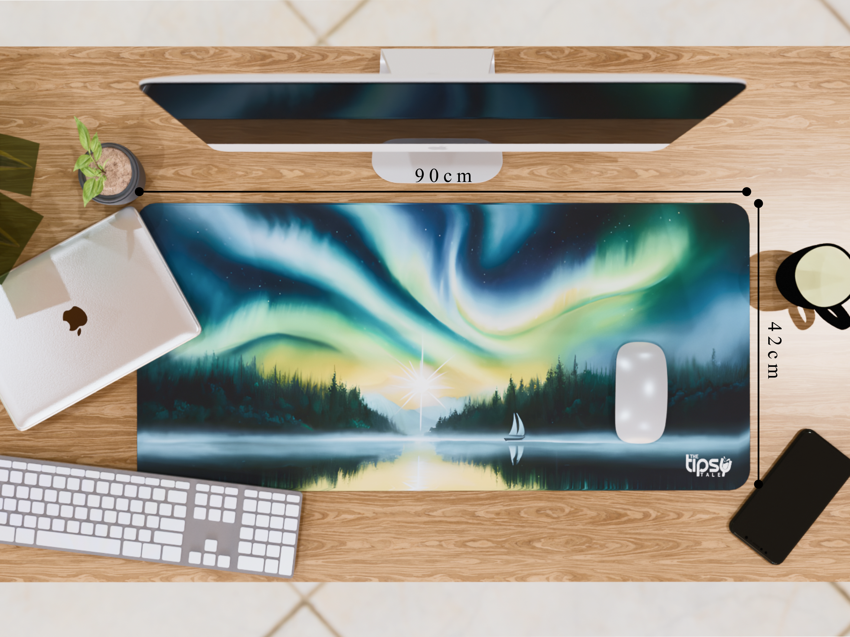 "Auroras" Gaming Mousepad – Elevate Your Gaming Experience