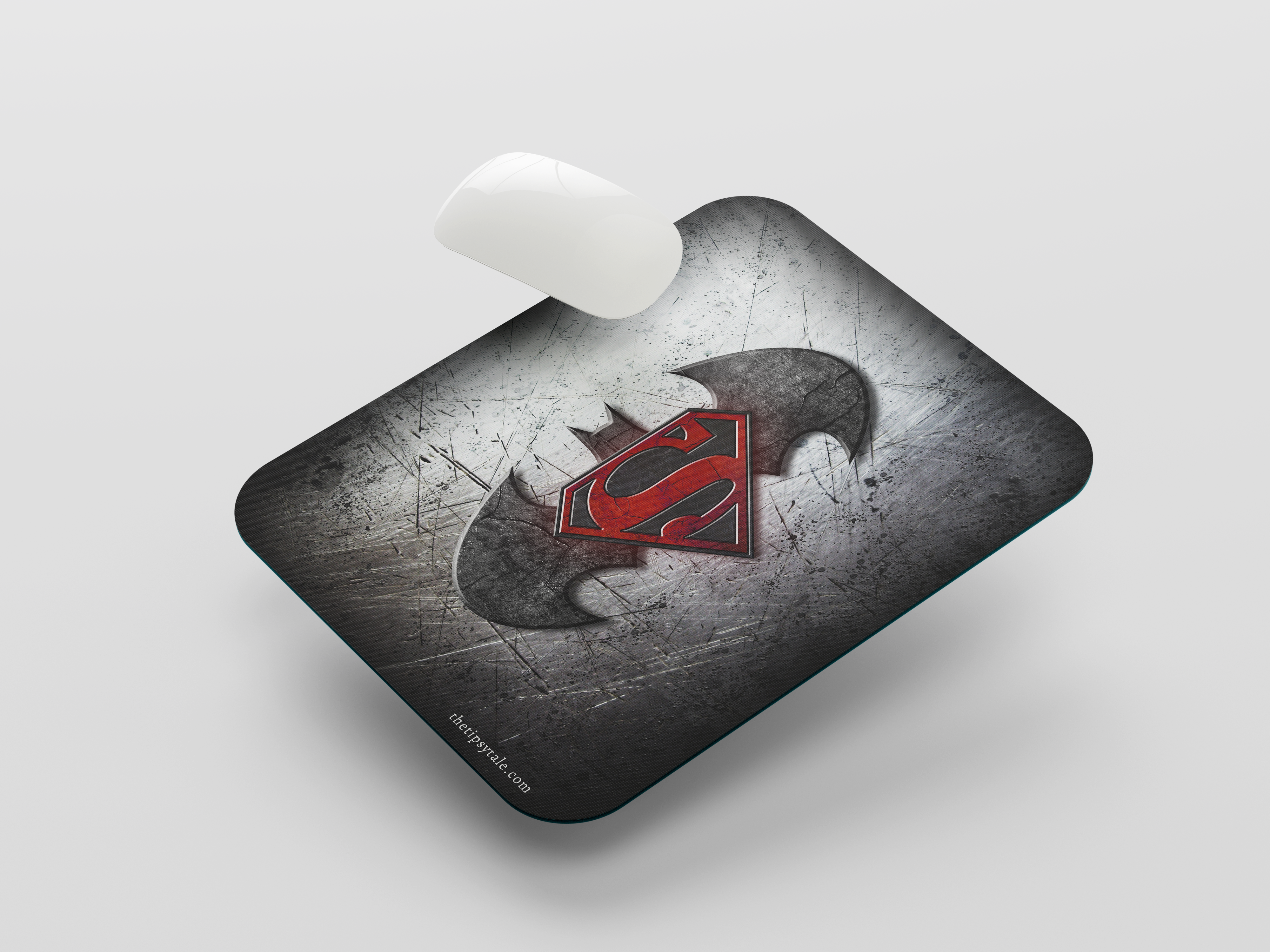 "Batman vs Superman- Superhero" Mousepad Enhance Your Workspace with Style