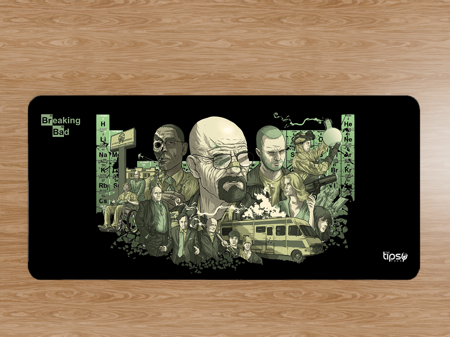 "BREAKING BAD- Series Edition" Gaming Mousepad- Elevate Your Gaming Experience