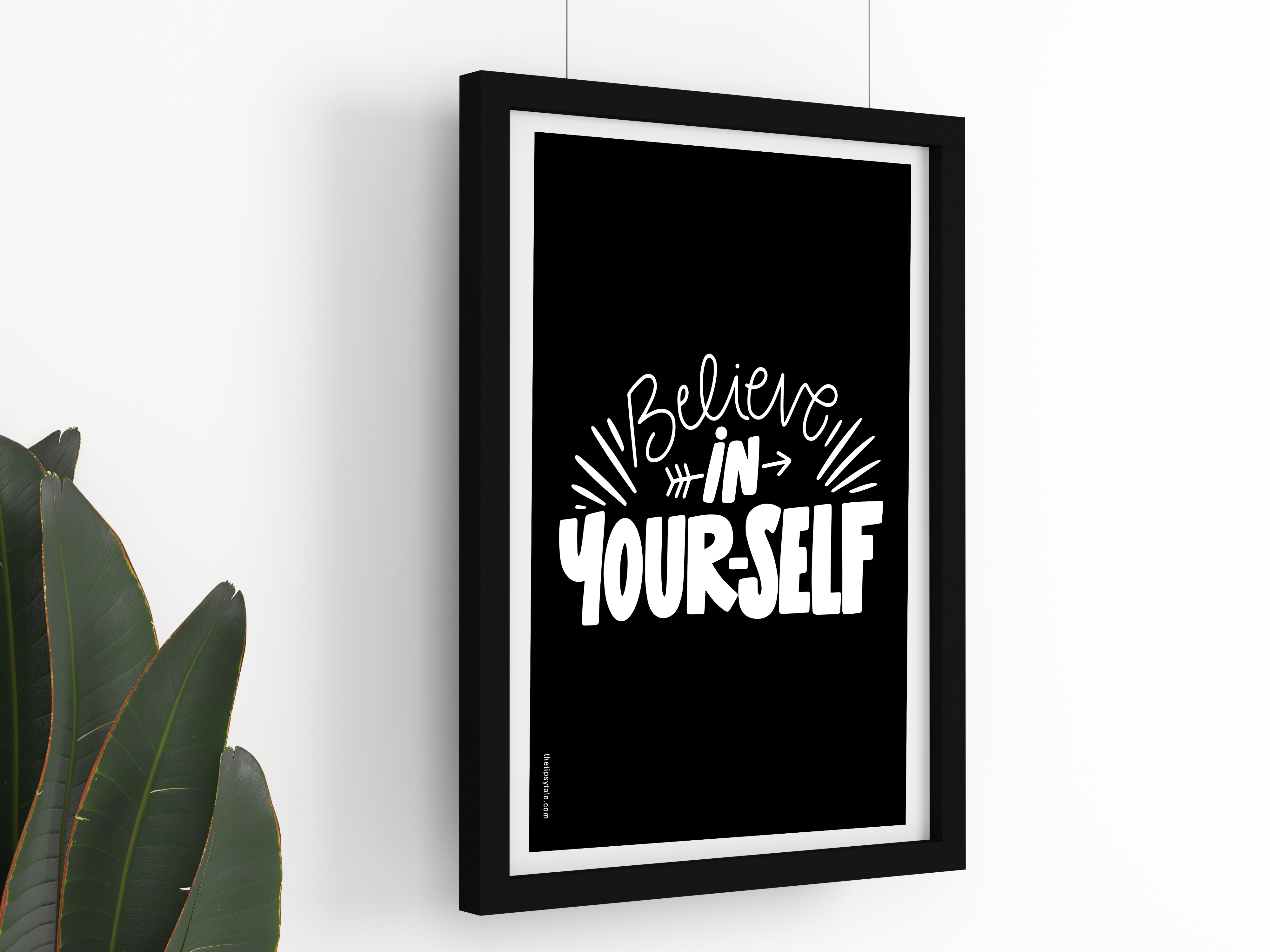 "Rise to the Challenge" Poster – Add a Touch of Personality to Your Space