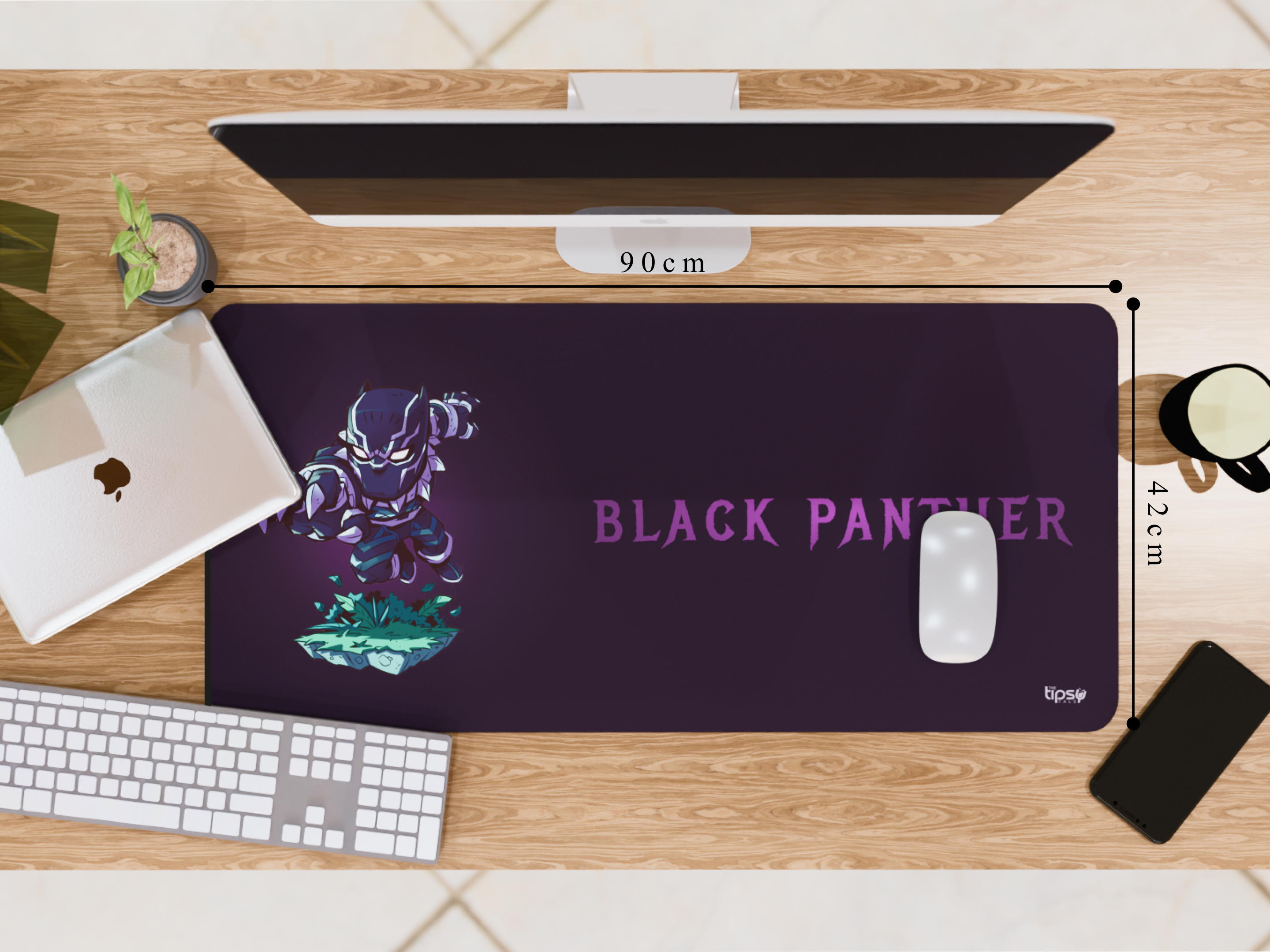 "Black Panther" Gaming Mousepad – Elevate Your Gaming Experience the Marvel Style