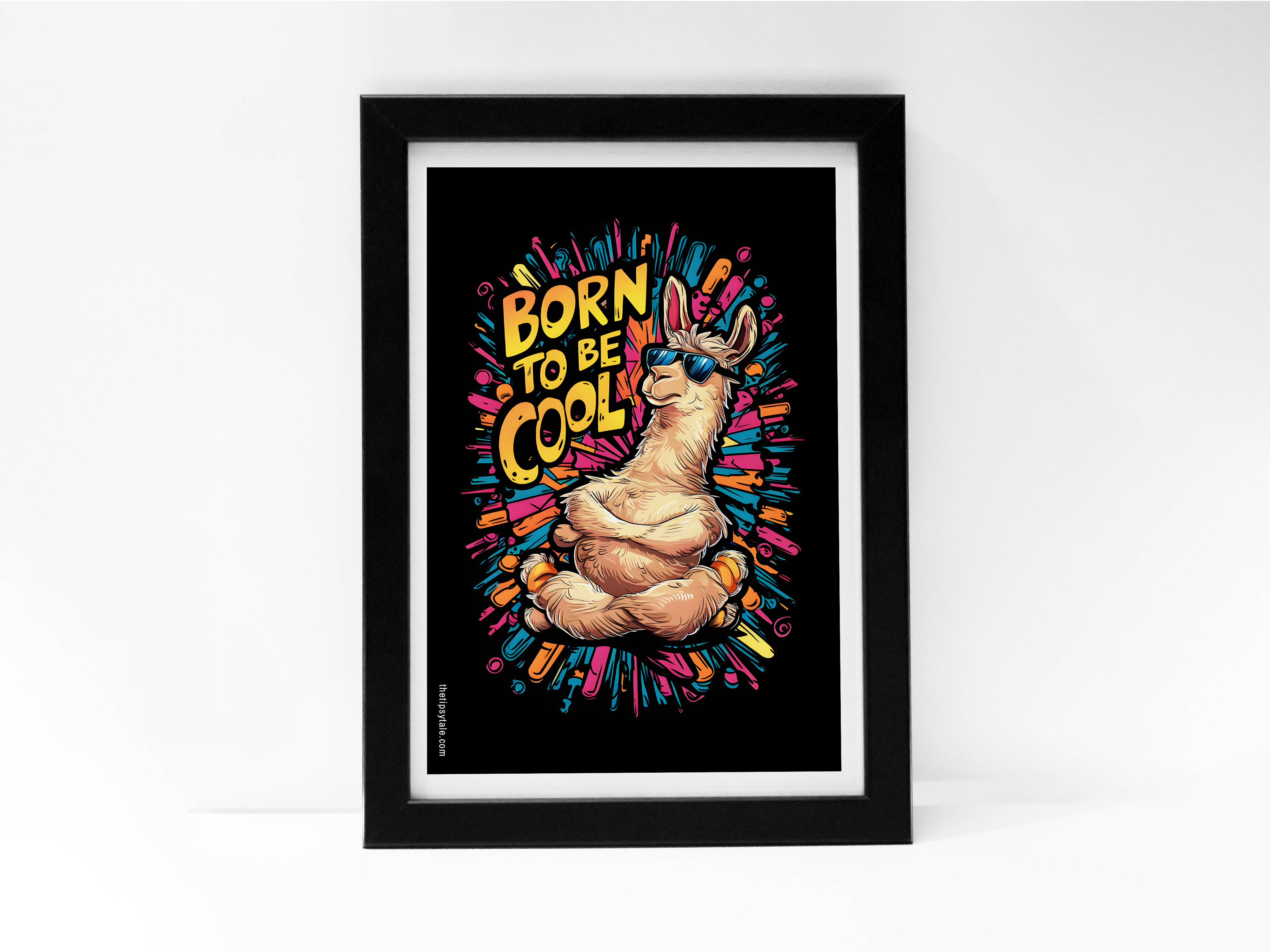 "Lama Coolness" Poster – Add a Touch of Personality to Your Space