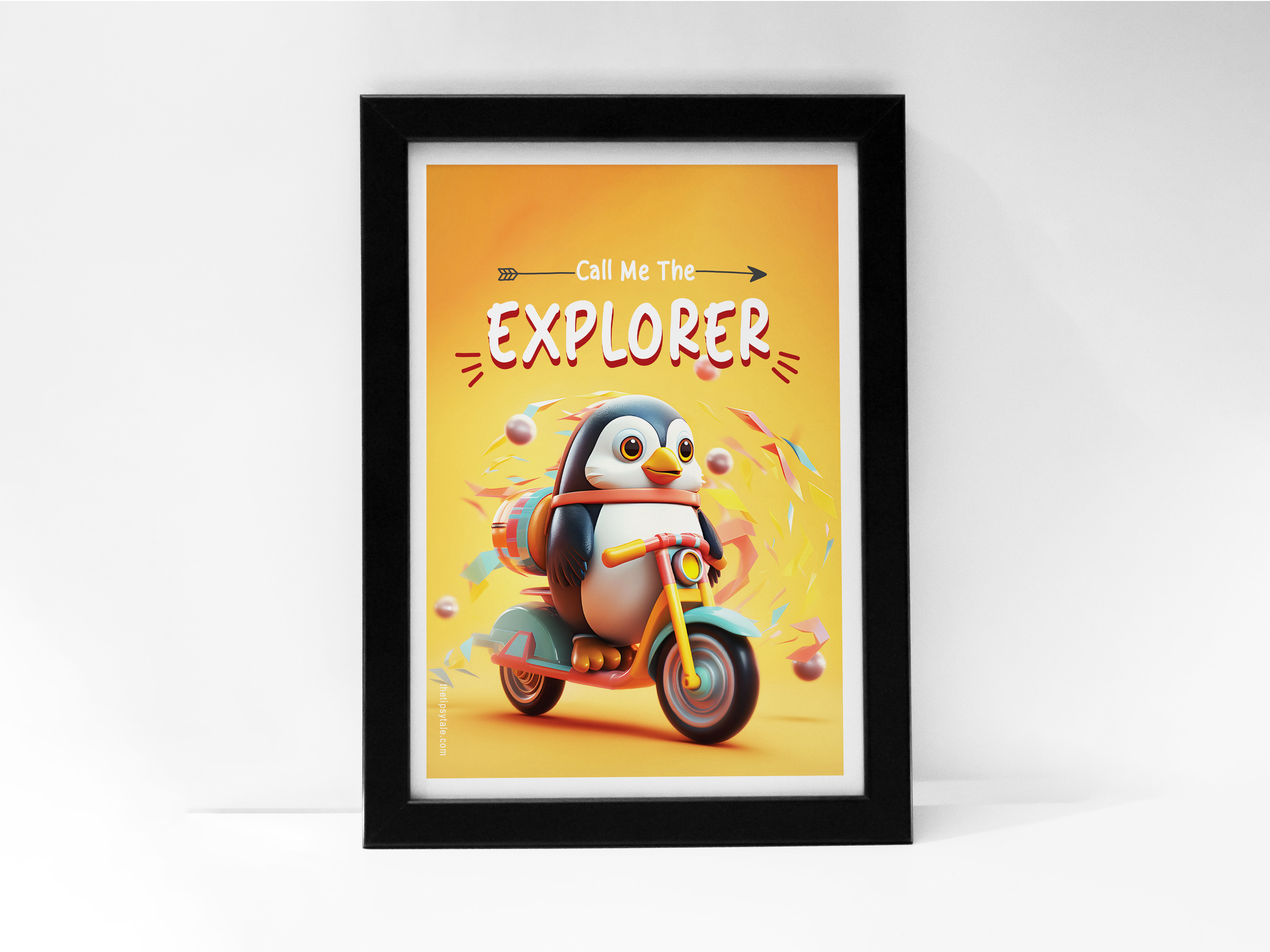 "Explorer" Poster – Add a Touch of Personality to Your Space