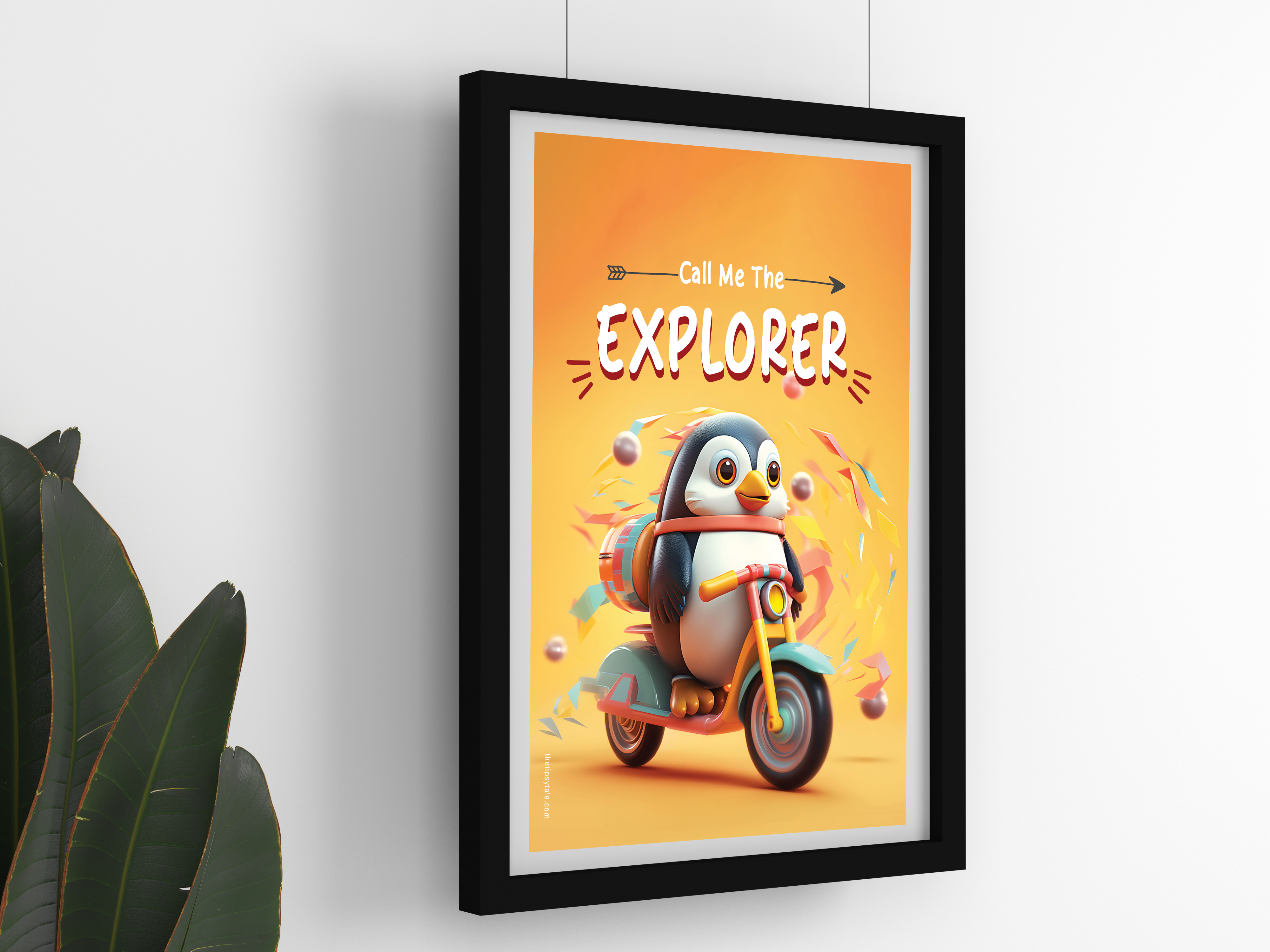 "Explorer" Poster – Add a Touch of Personality to Your Space