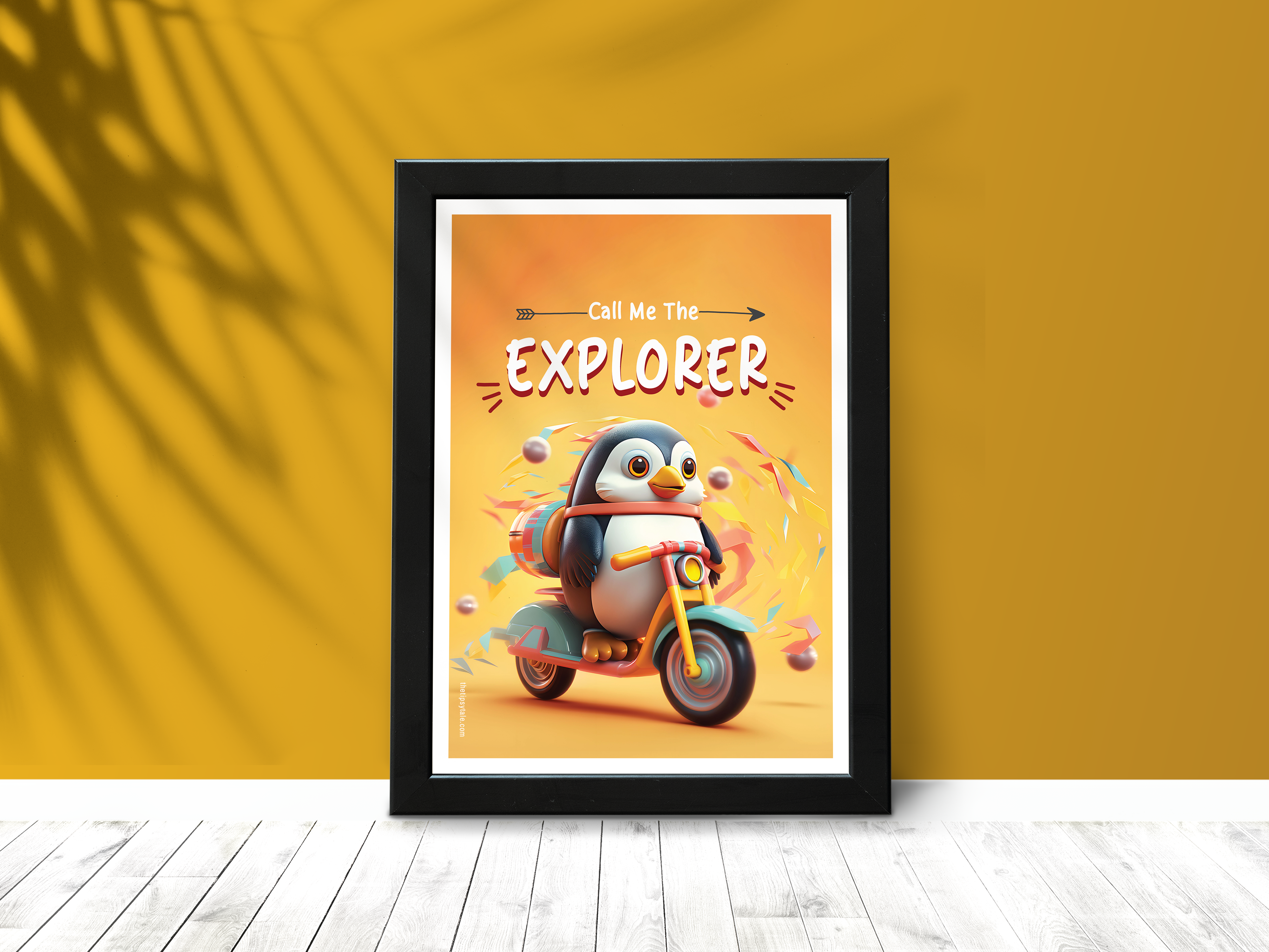 "Explorer" Poster – Add a Touch of Personality to Your Space