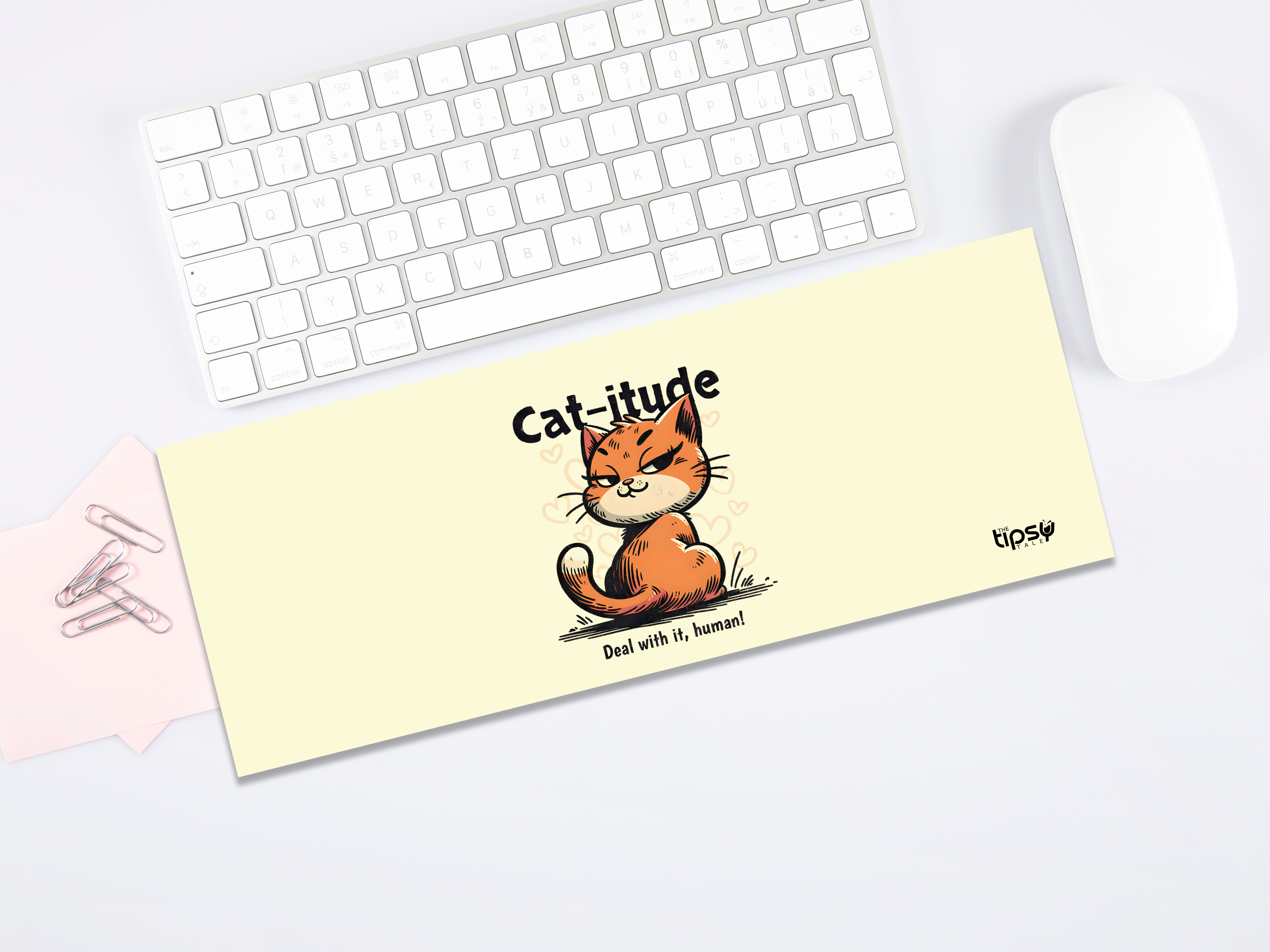 "Catitiude Pro Max" Gaming Mousepad – Elevate Your Gaming Experience