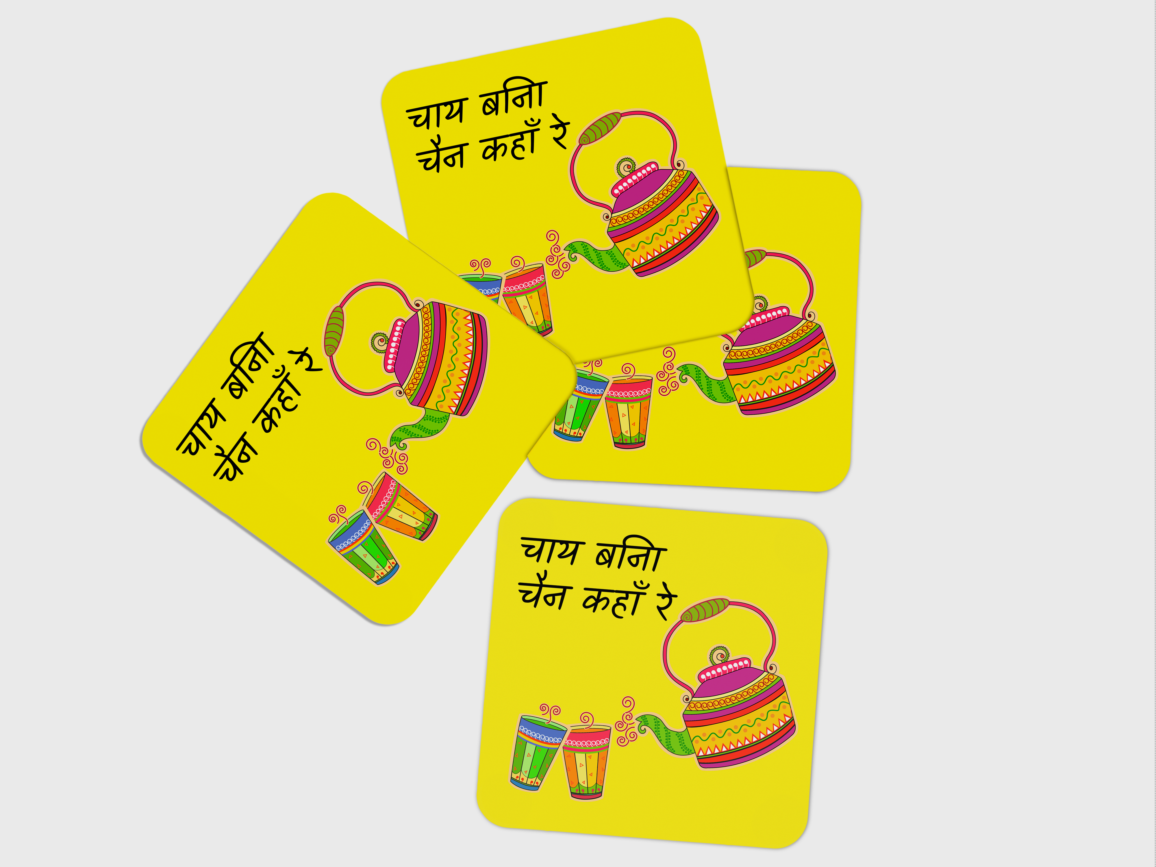 Experience Rajasthani Charm with Every Sip: Coaster Set