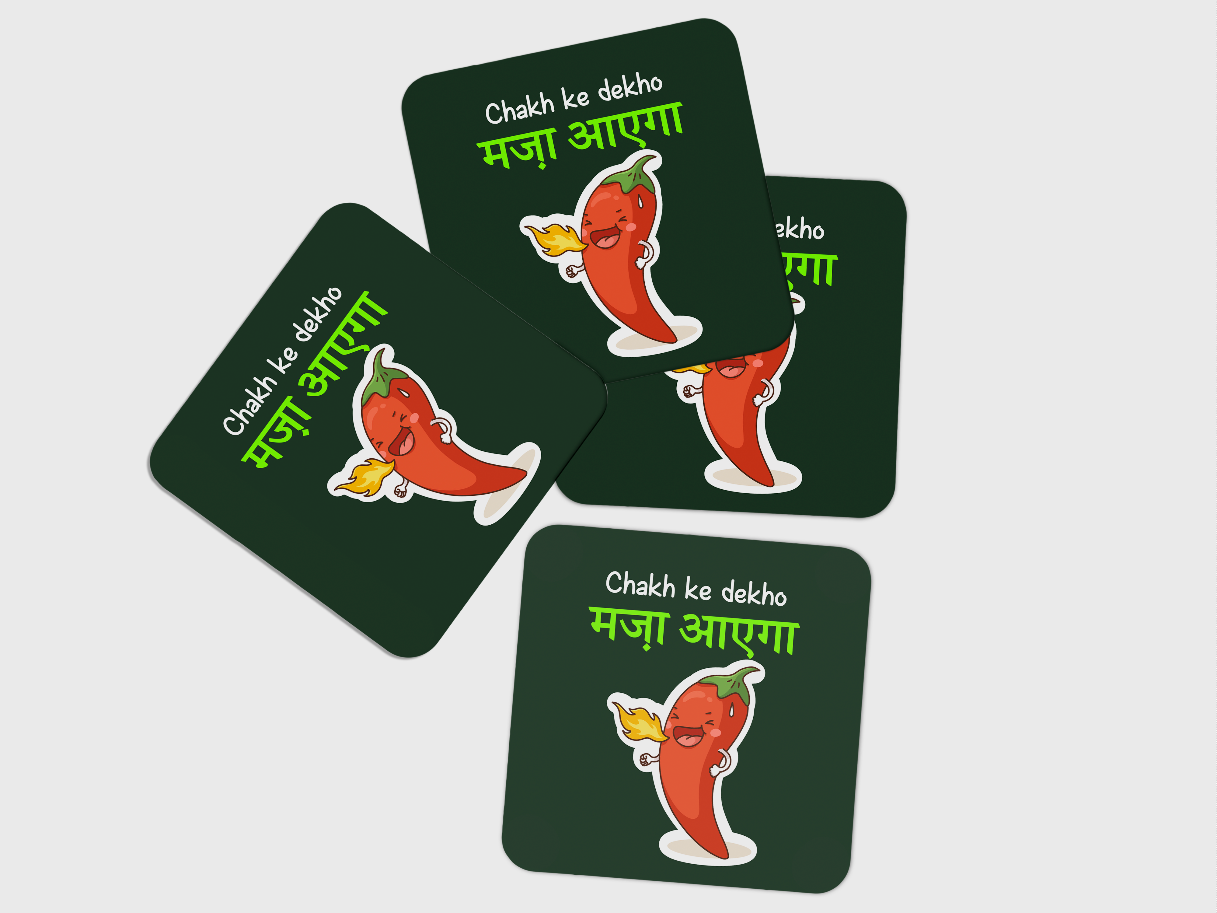 Are You even Indian if you don't have a Spice tolerance: Coaster Set of 4