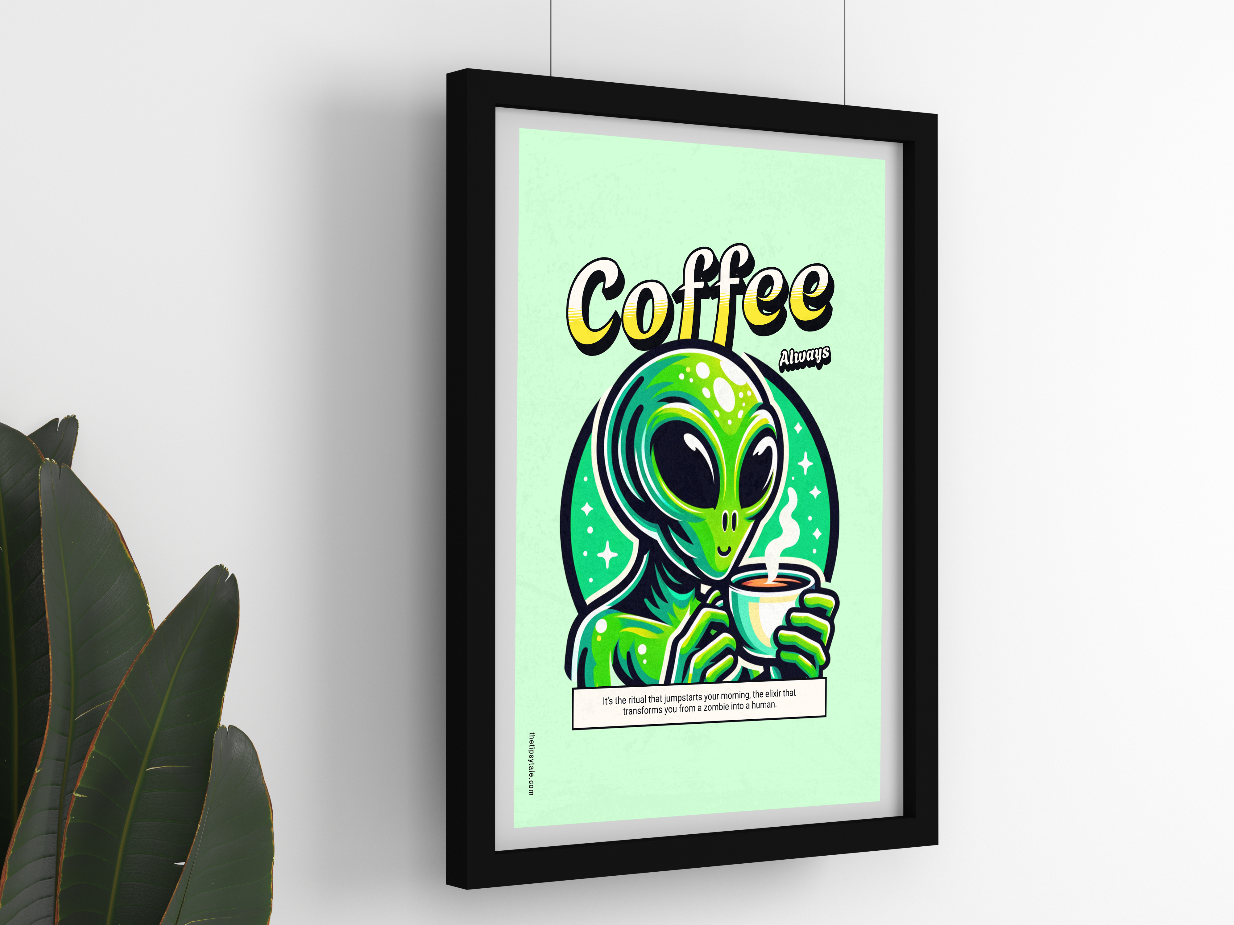 "Alien Out" Poster – Add a Touch of Personality to Your Space