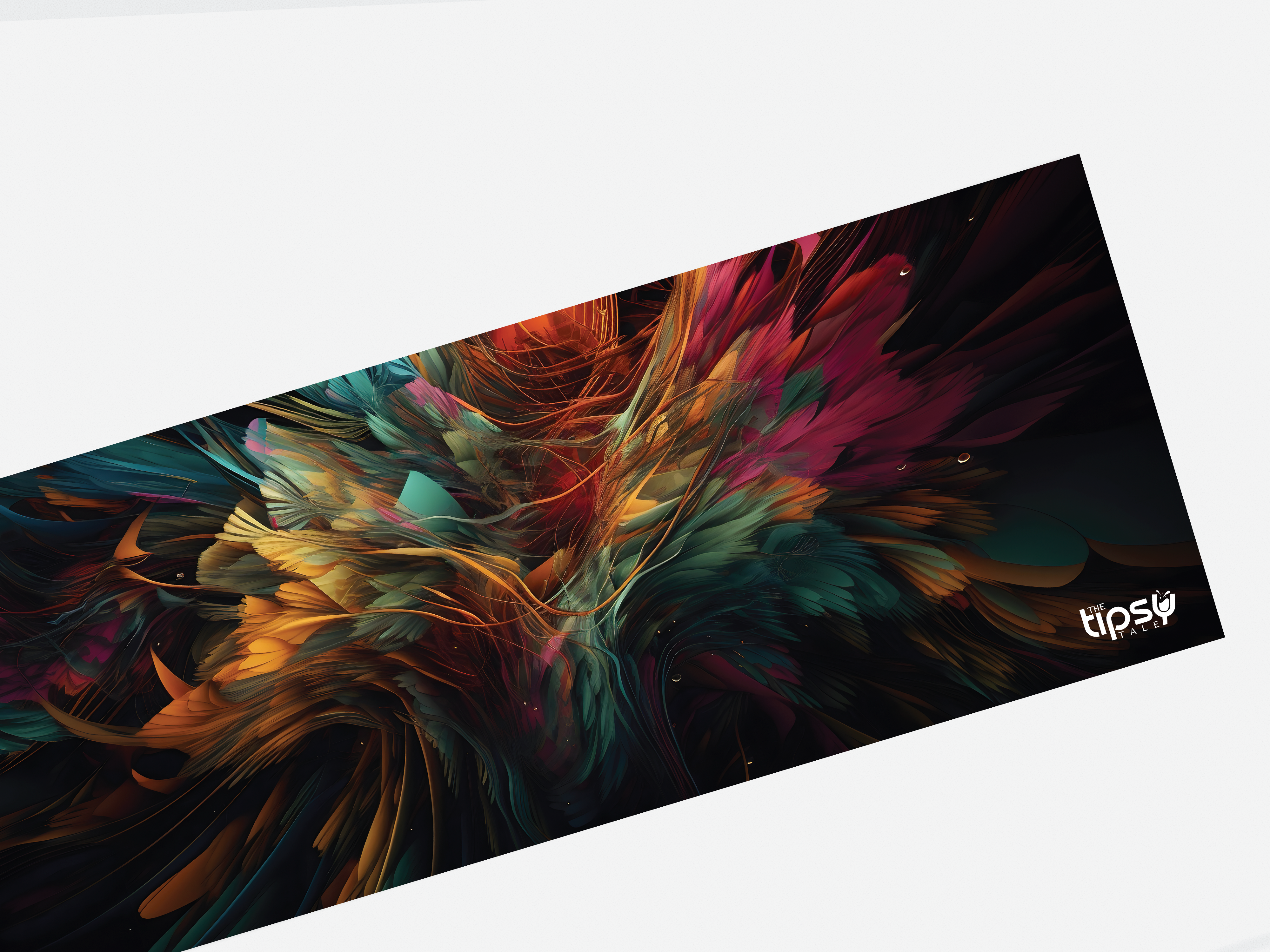 "Abstract conceptual" Gaming Mousepad – Elevate Your Gaming Experience