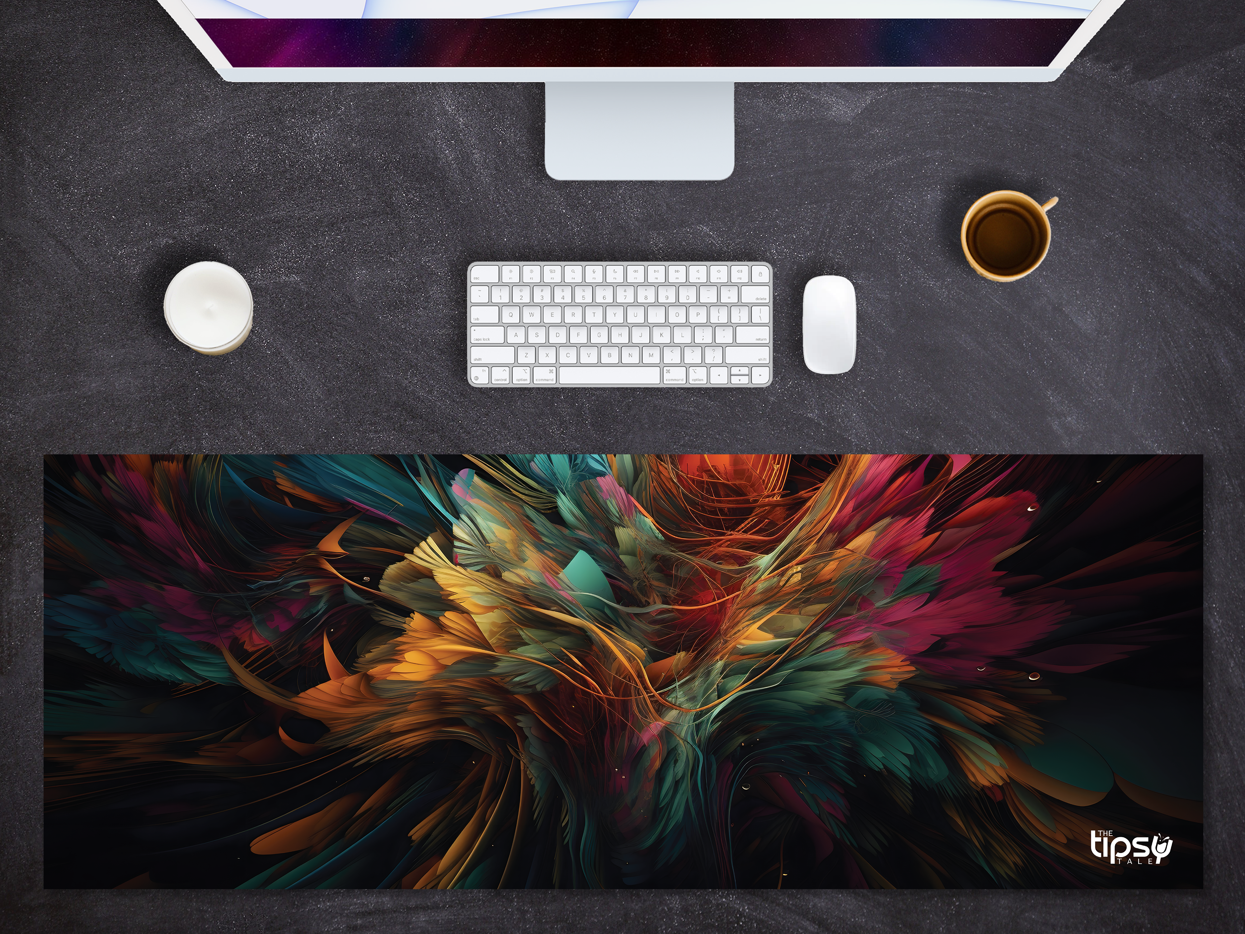 "Abstract conceptual" Gaming Mousepad – Elevate Your Gaming Experience